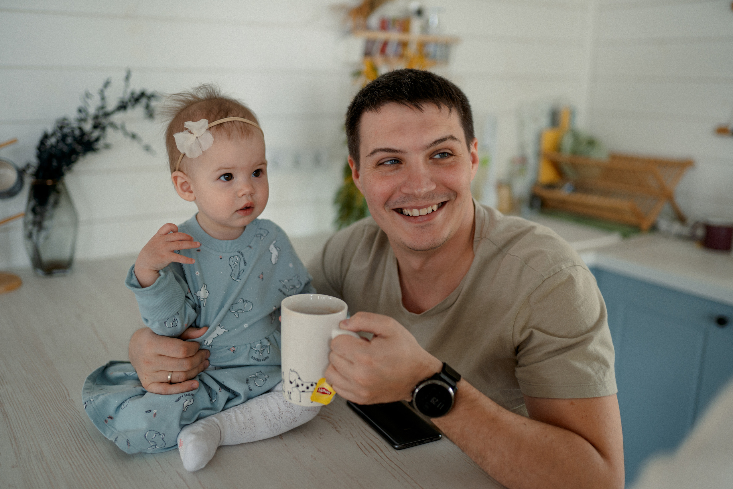 Женечке год. Семейный и детский фотограф в Краснодаре
