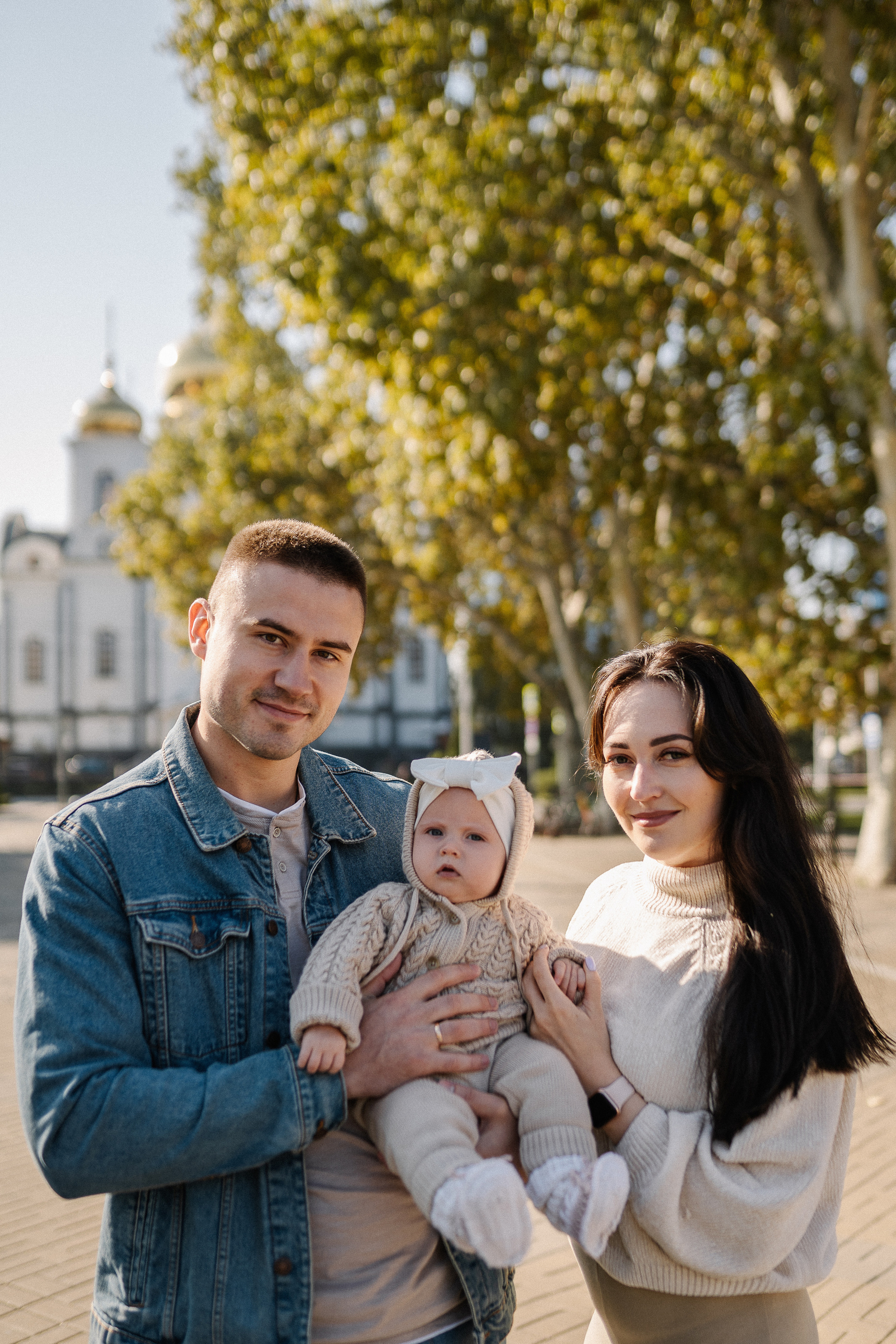 Осенняя прогулка с малышкой Машей. Семейный и детский фотограф в Краснодаре