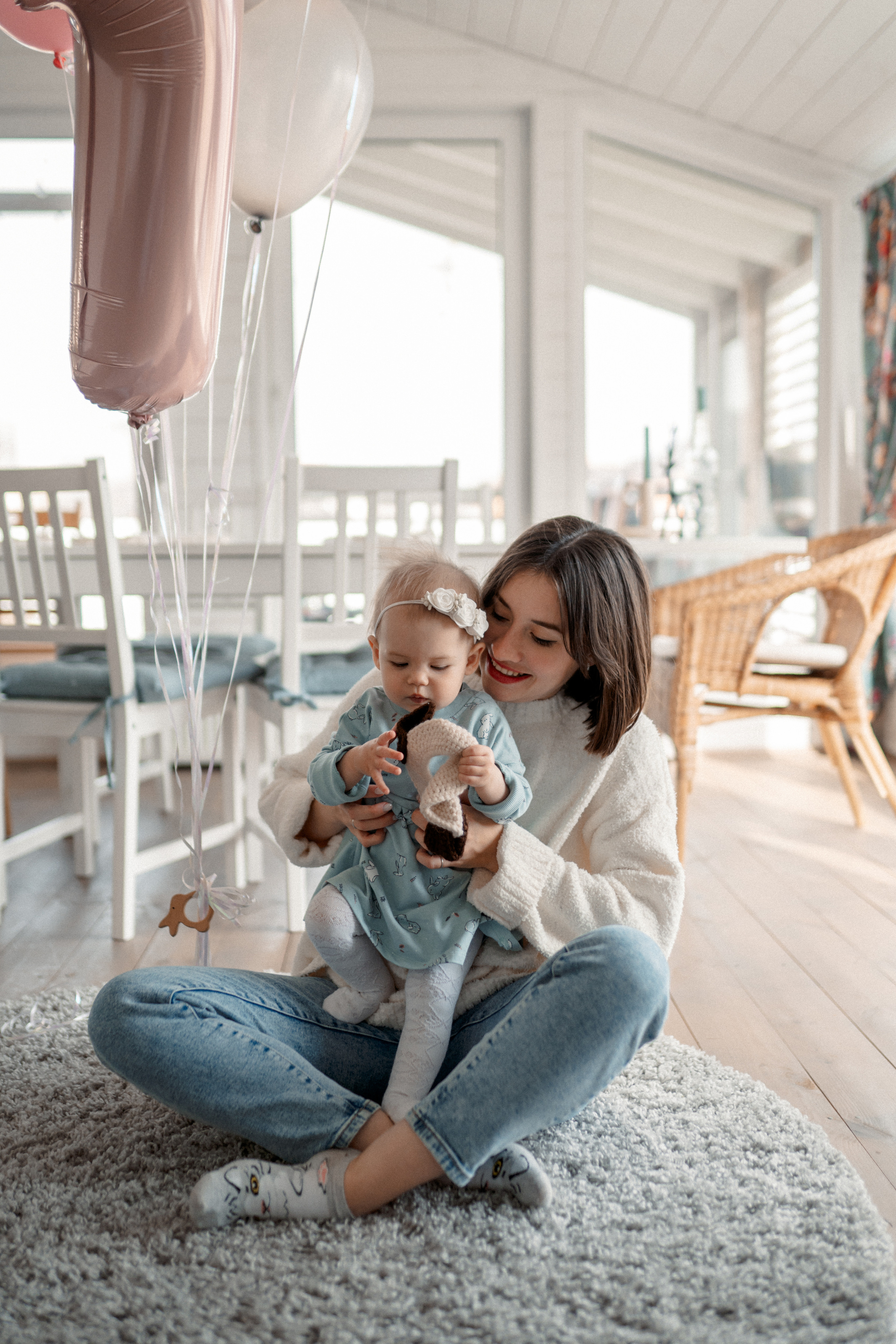 Женечке год. Семейный и детский фотограф в Краснодаре