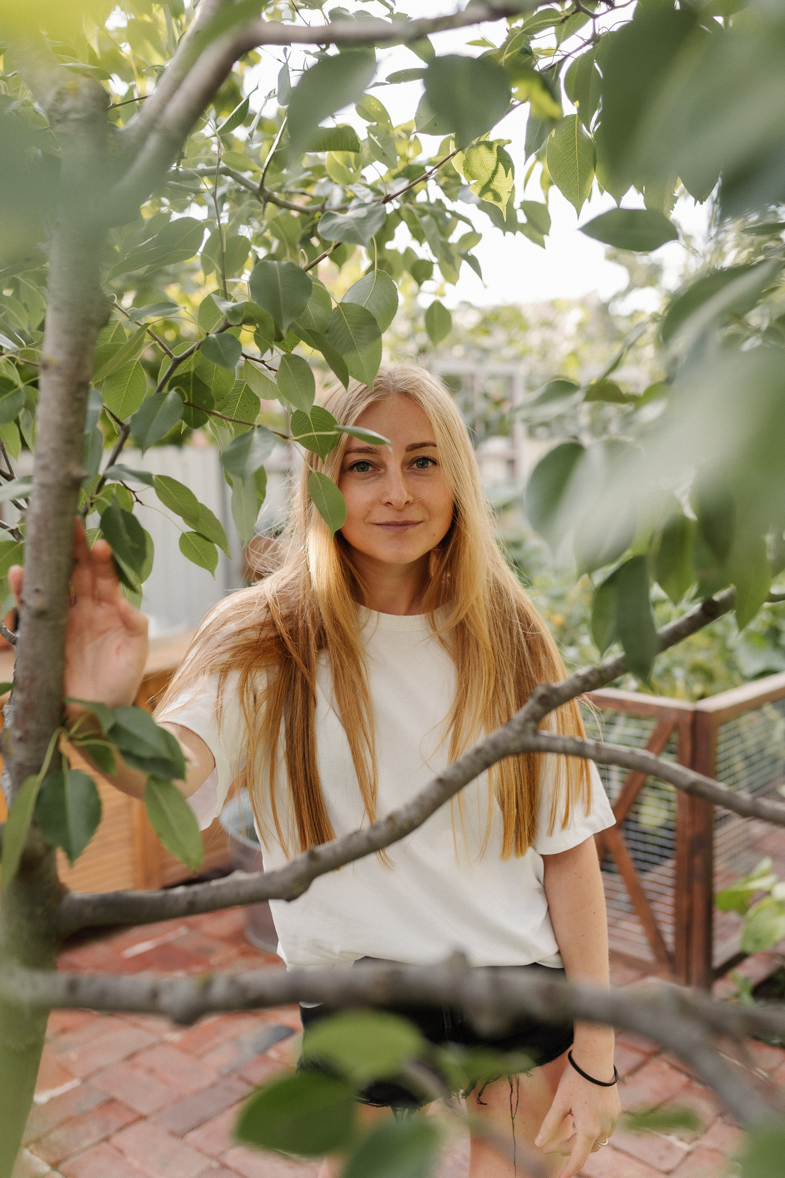 Кристина на даче. Семейный и детский фотограф в Краснодаре