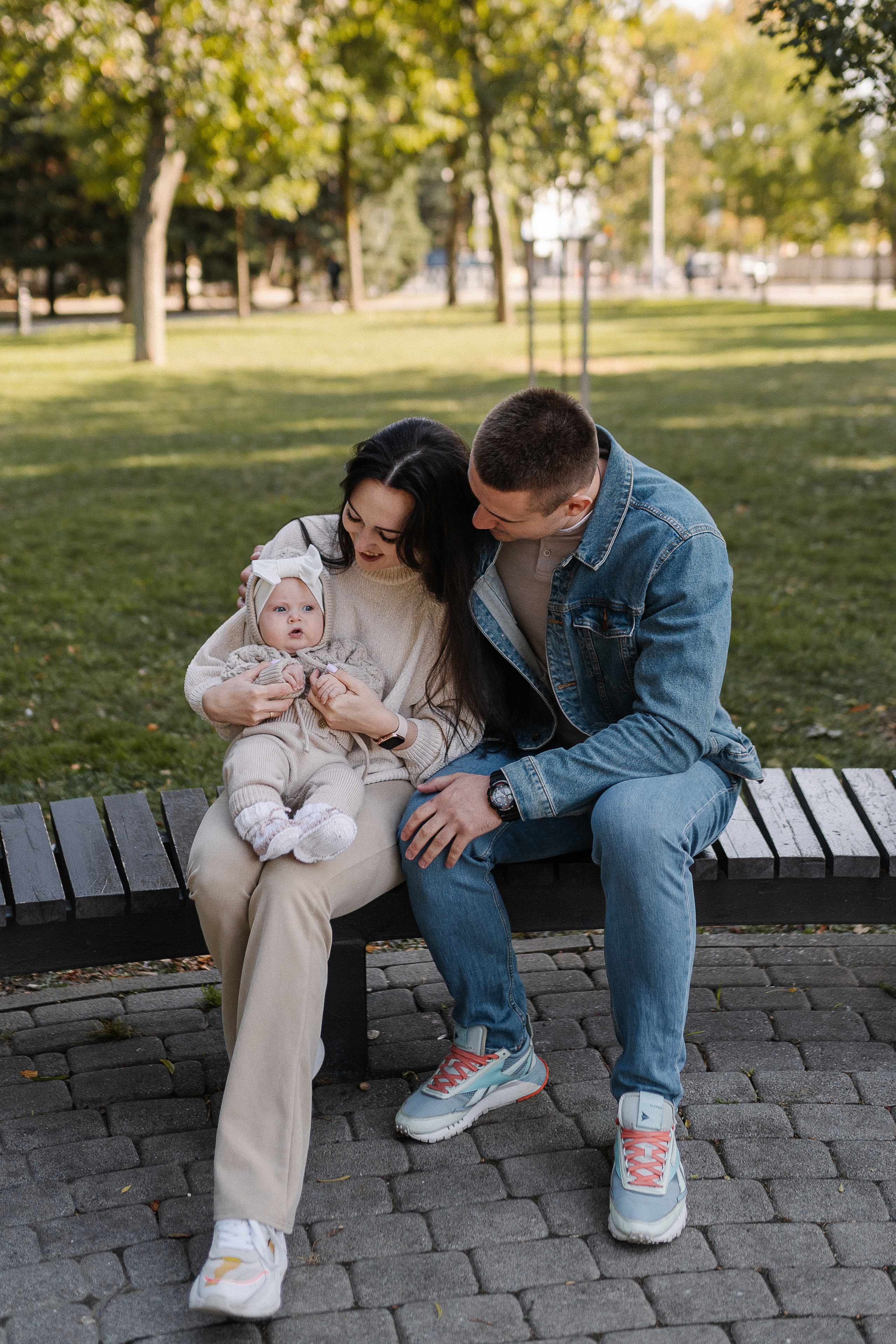 Осенняя прогулка с малышкой Машей. Семейный и детский фотограф в Краснодаре