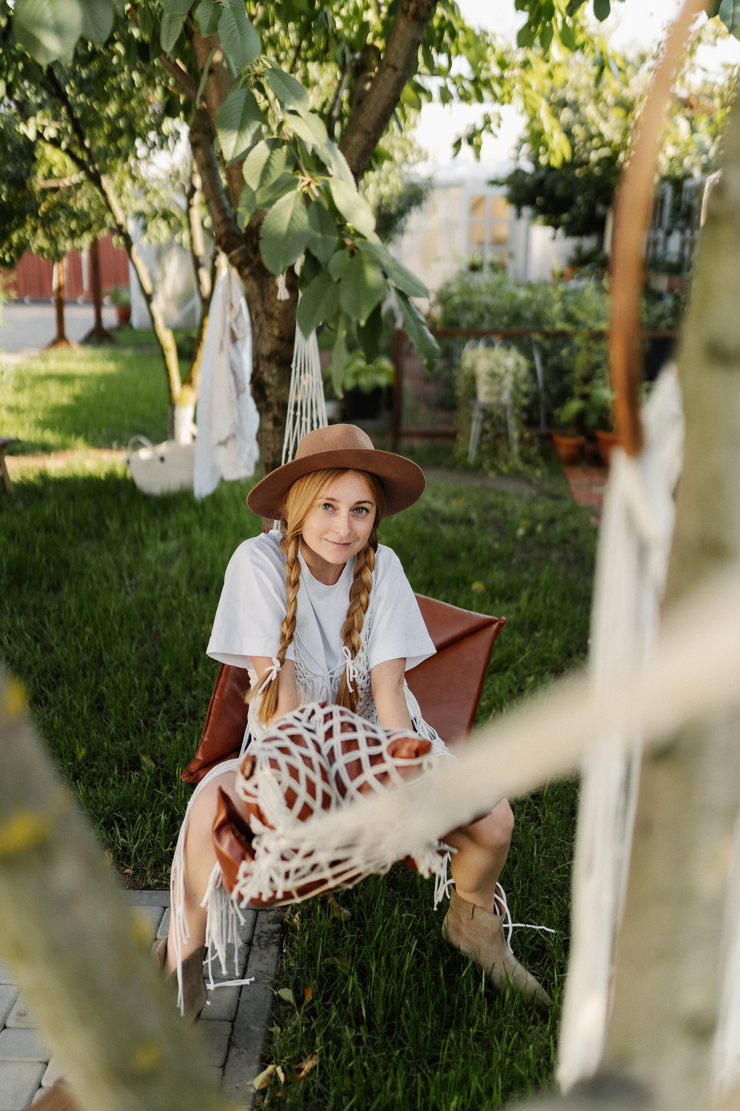 Кристина на даче. Семейный и детский фотограф в Краснодаре