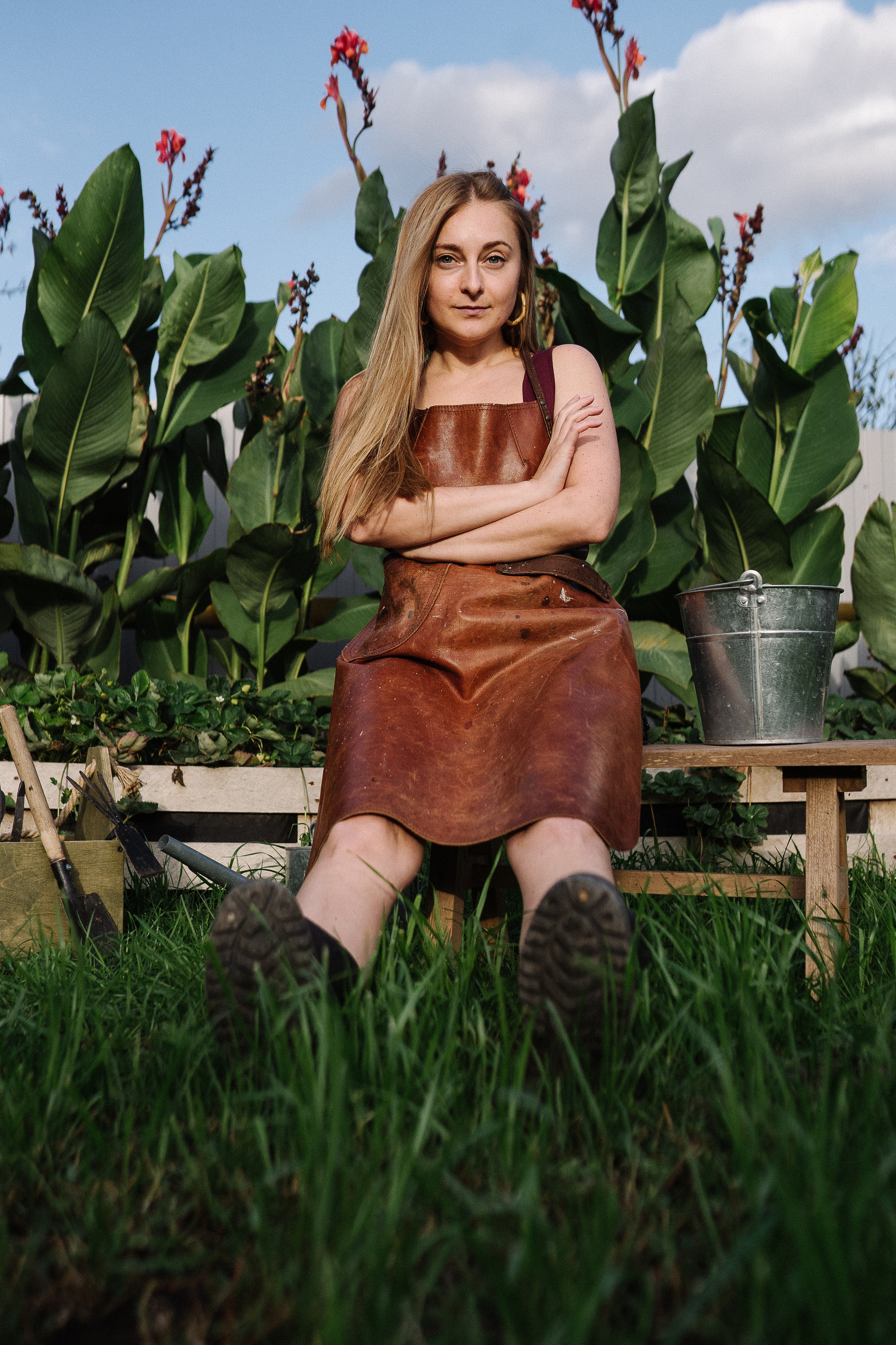 Кристина на даче. Семейный и детский фотограф в Краснодаре