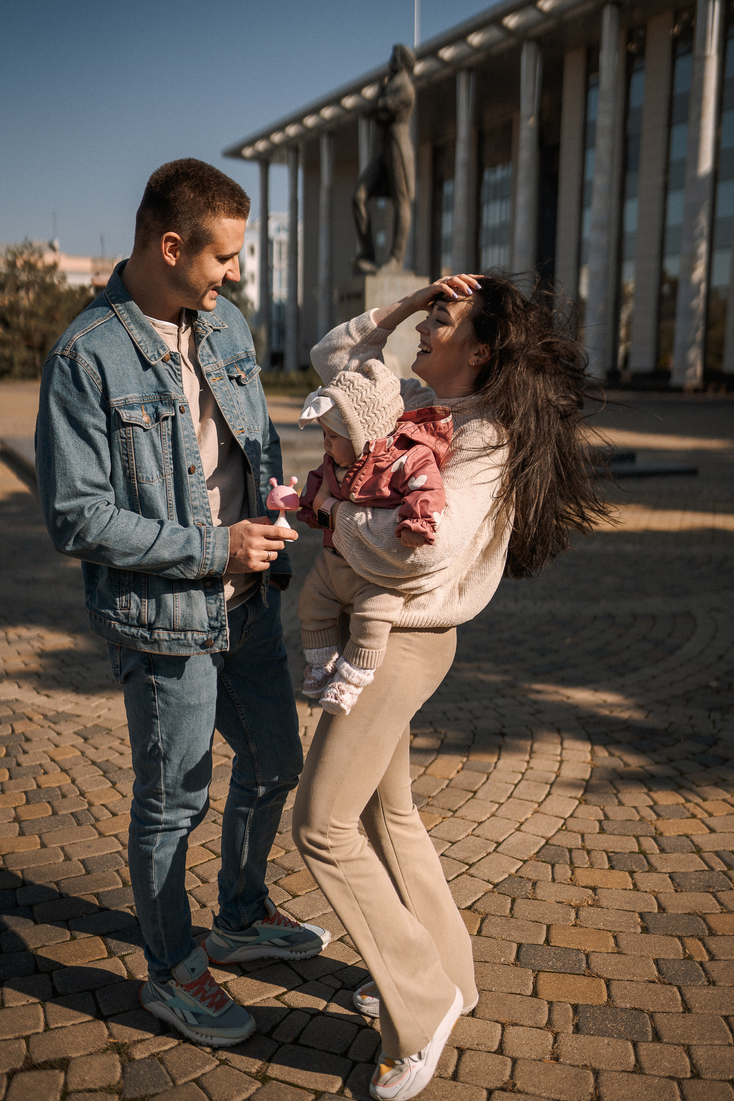 Осенняя прогулка с малышкой Машей. Семейный и детский фотограф в Краснодаре