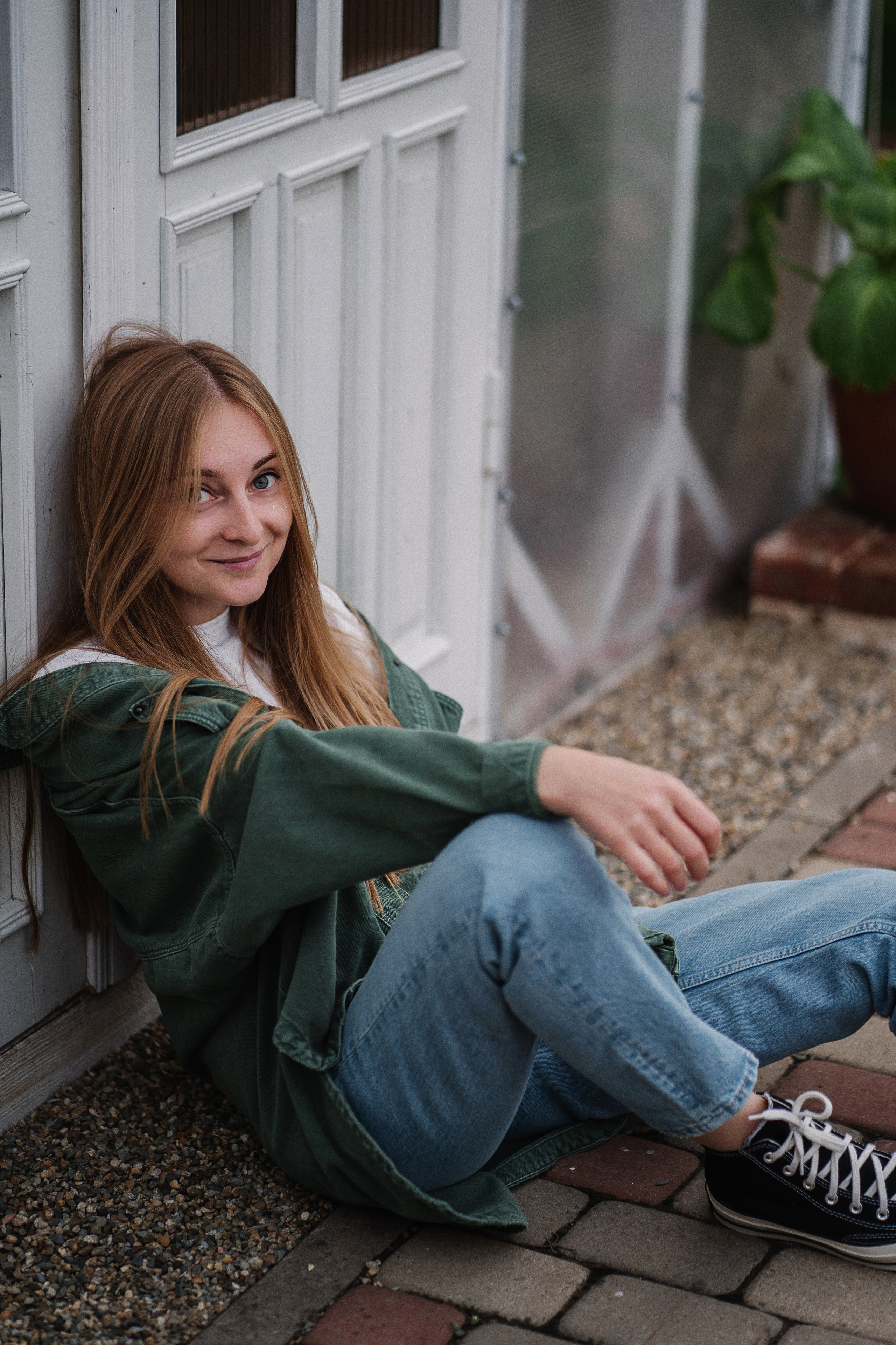 Кристина на даче. Семейный и детский фотограф в Краснодаре