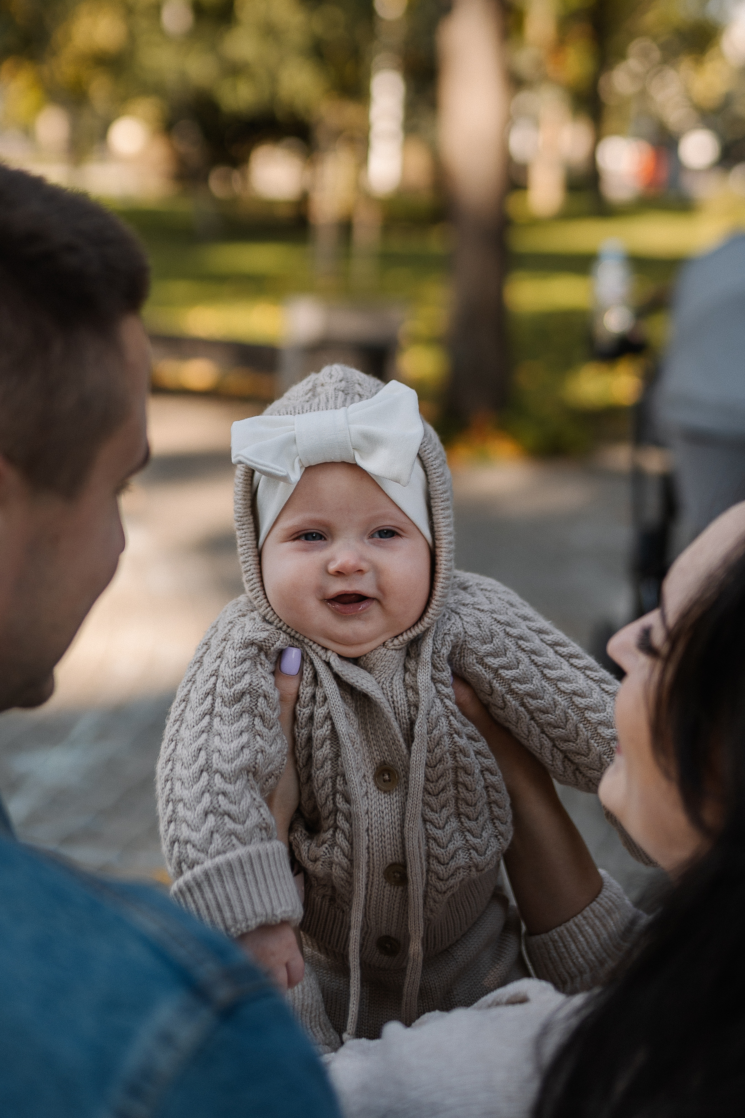 Осенняя прогулка с малышкой Машей. Семейный и детский фотограф в Краснодаре