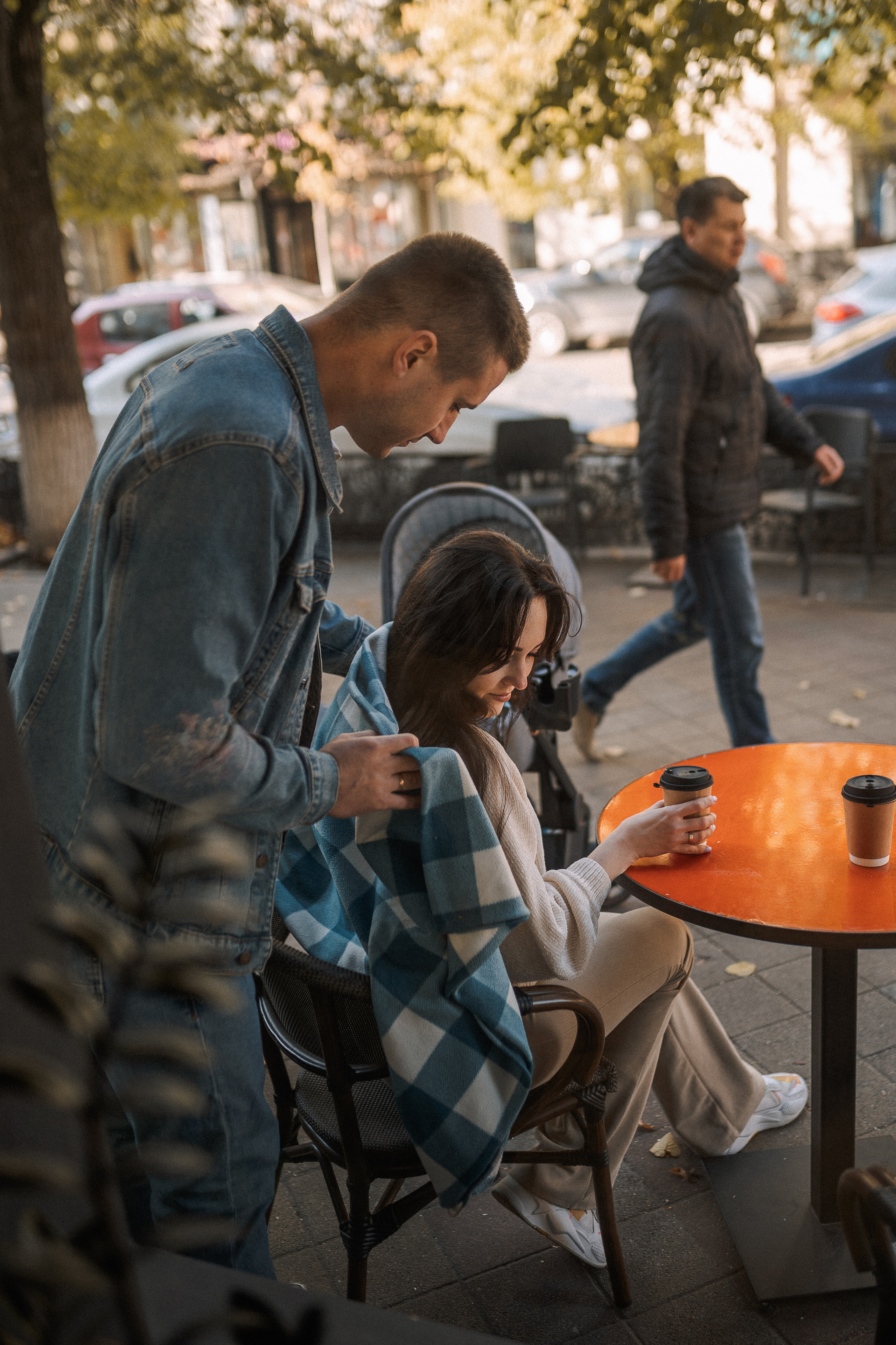 Осенняя прогулка с малышкой Машей. Семейный и детский фотограф в Краснодаре