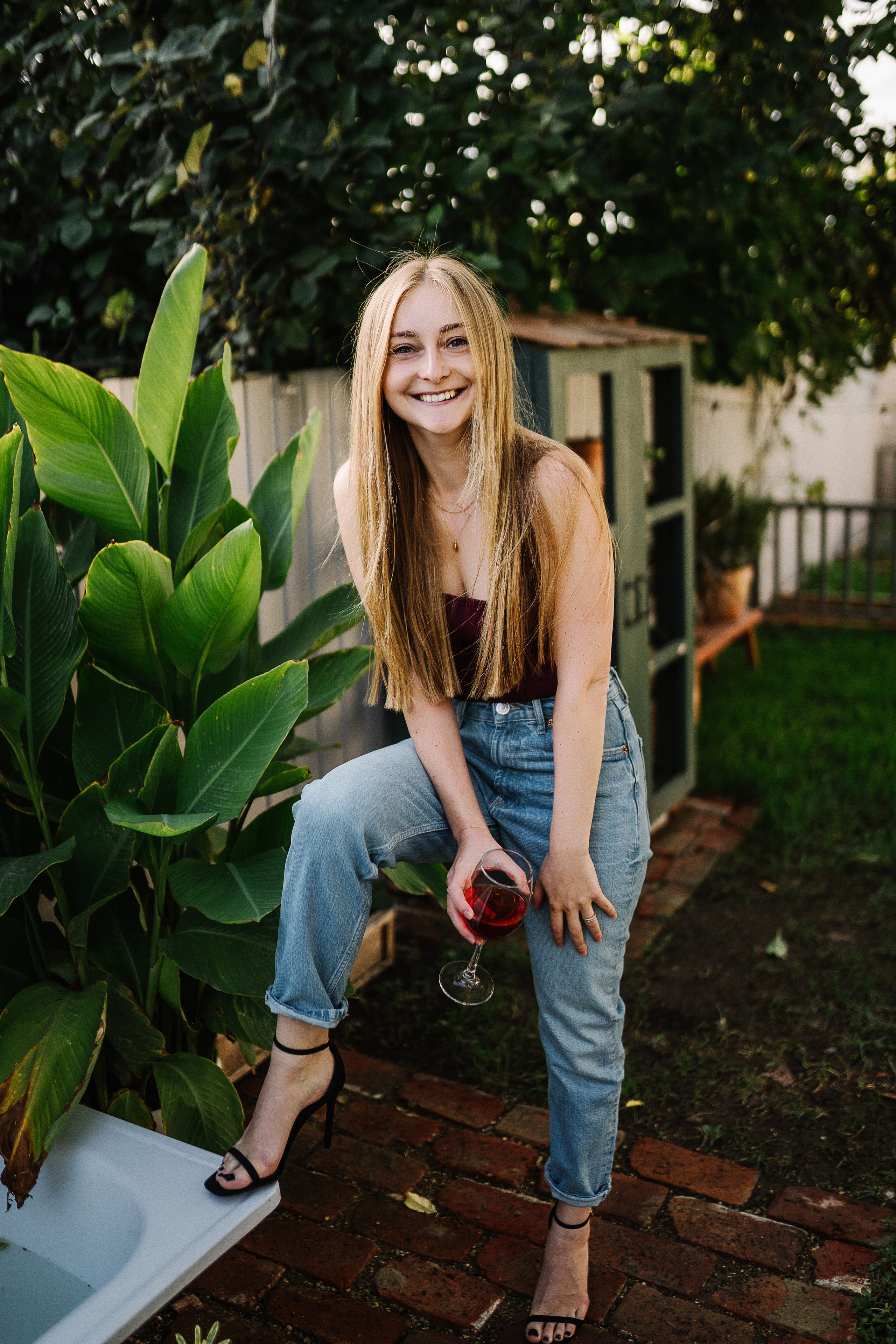 Кристина на даче. Семейный и детский фотограф в Краснодаре