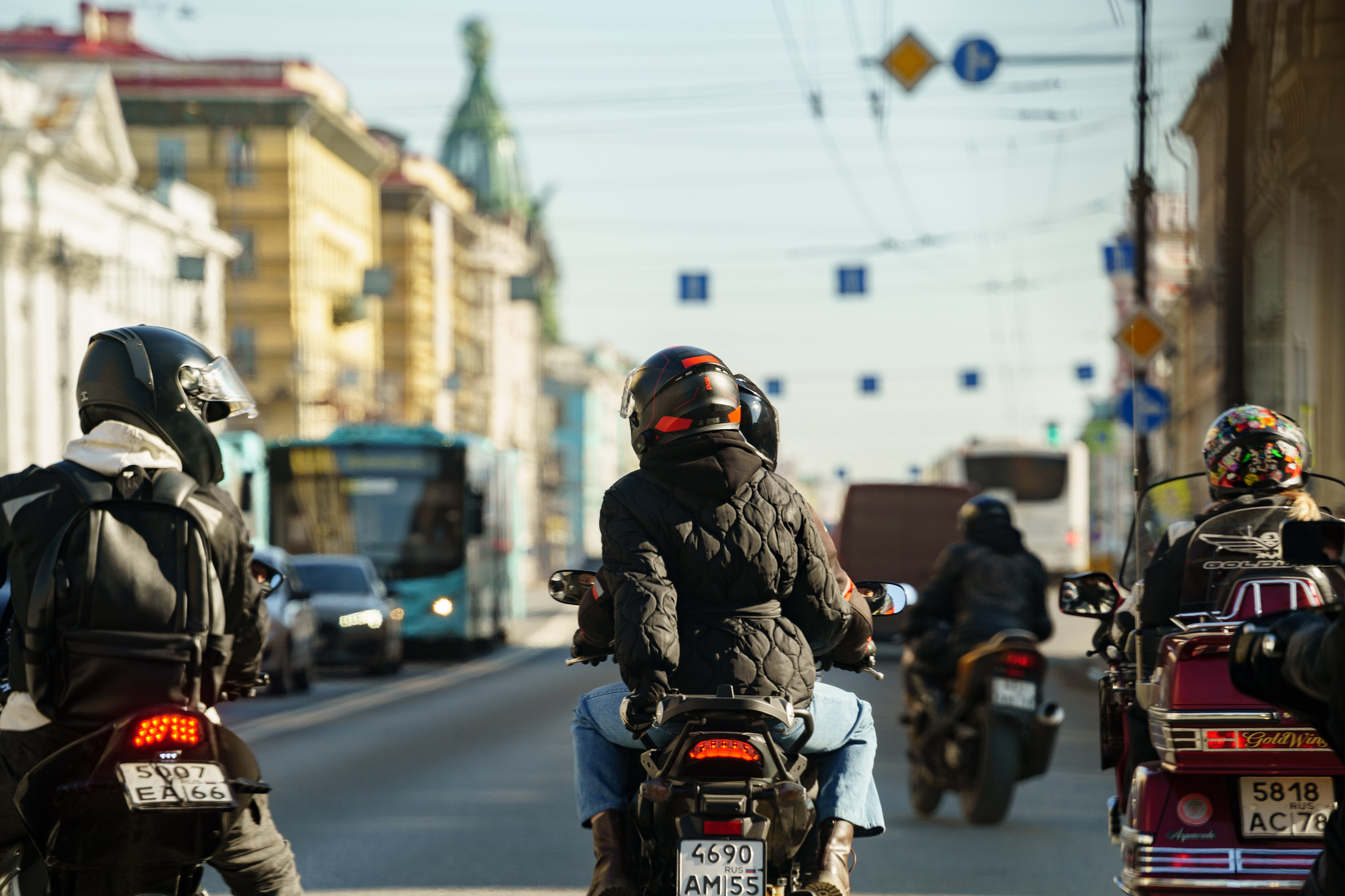 Прохват мотоклуба Norman Riders ч.1. Концертный и репортажный фотограф в Санкт-Петербурге Слава Пахомов