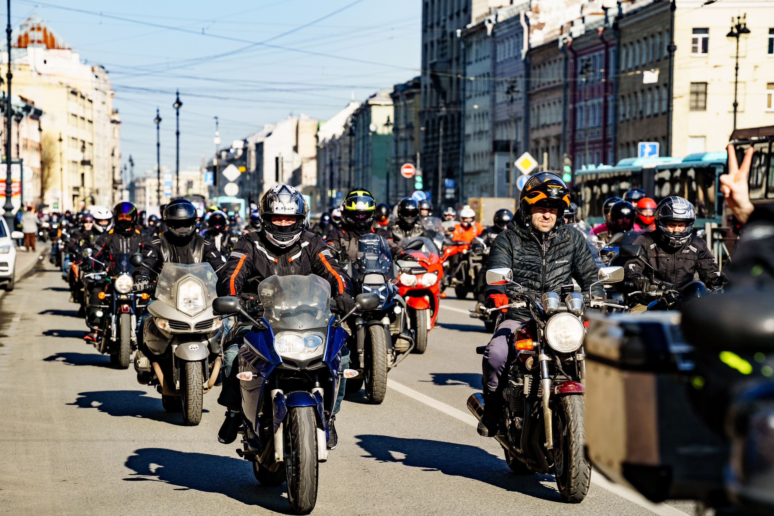 Прохват мотоклуба Norman Riders ч.1. Концертный и репортажный фотограф в Санкт-Петербурге Слава Пахомов