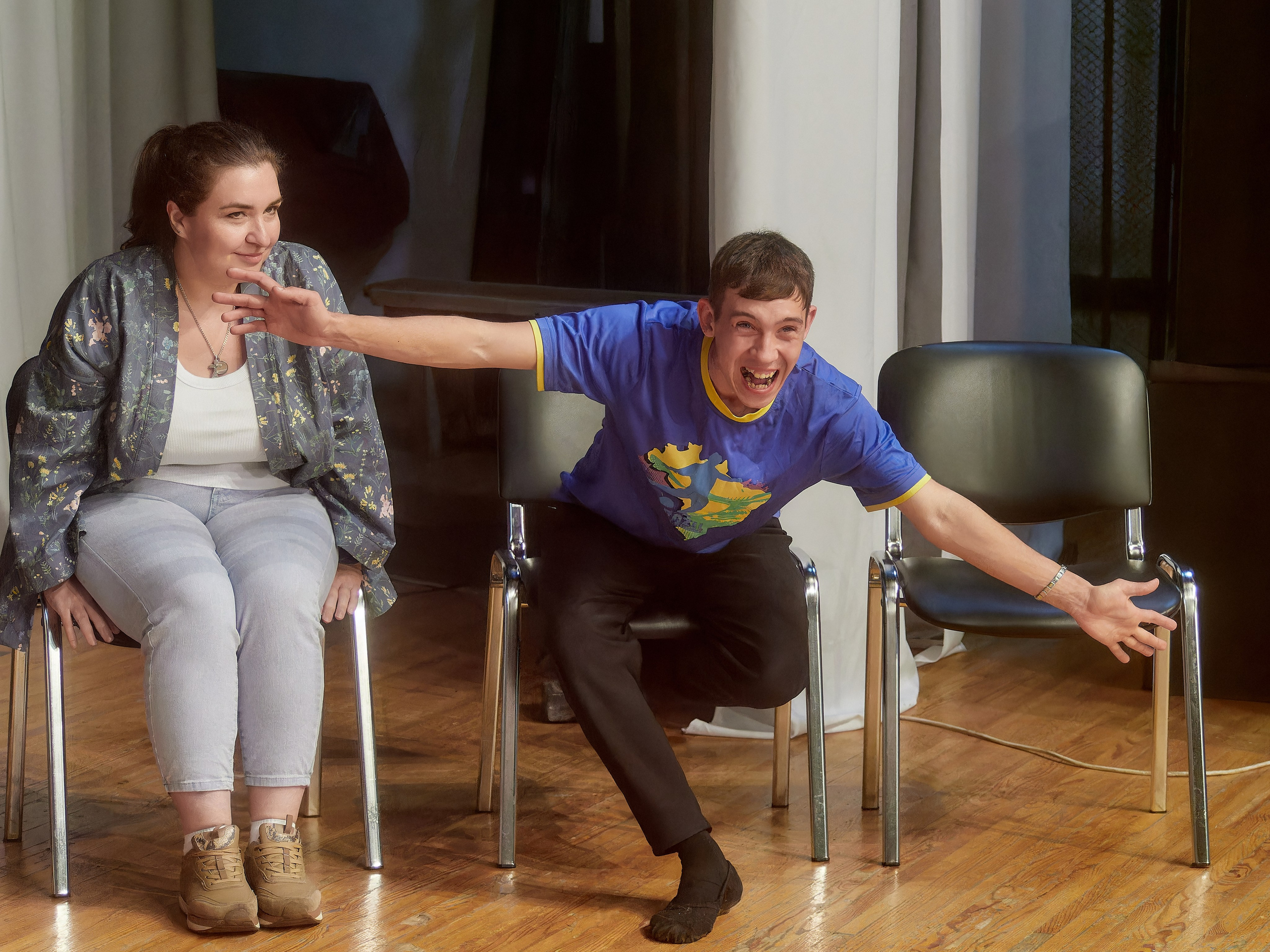 Мастер-класс студии «Прожектор» руководитель Марина Зольникова. Семейный и детский фотограф в Междуреченск Олег Бамбульский