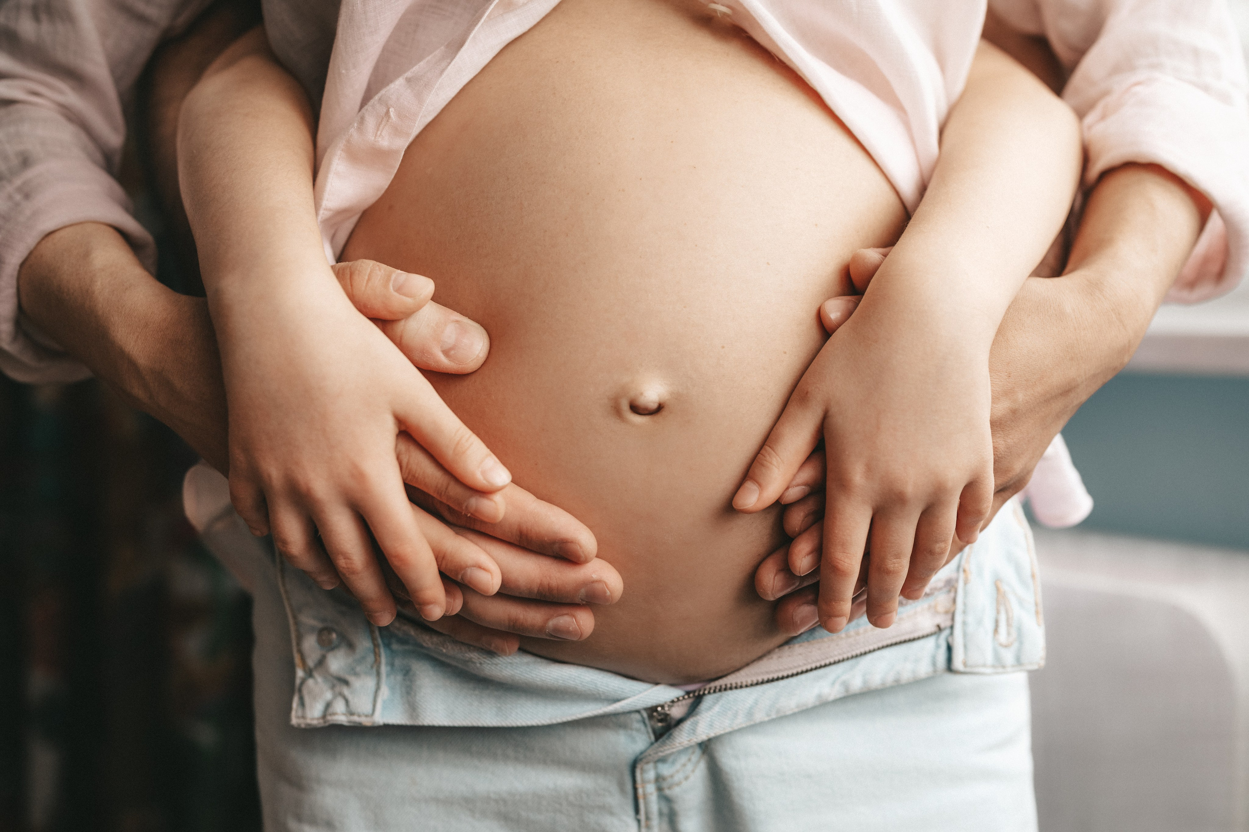 Иван, Даша и Маша в ожидании). Фотограф Горбенко Анна