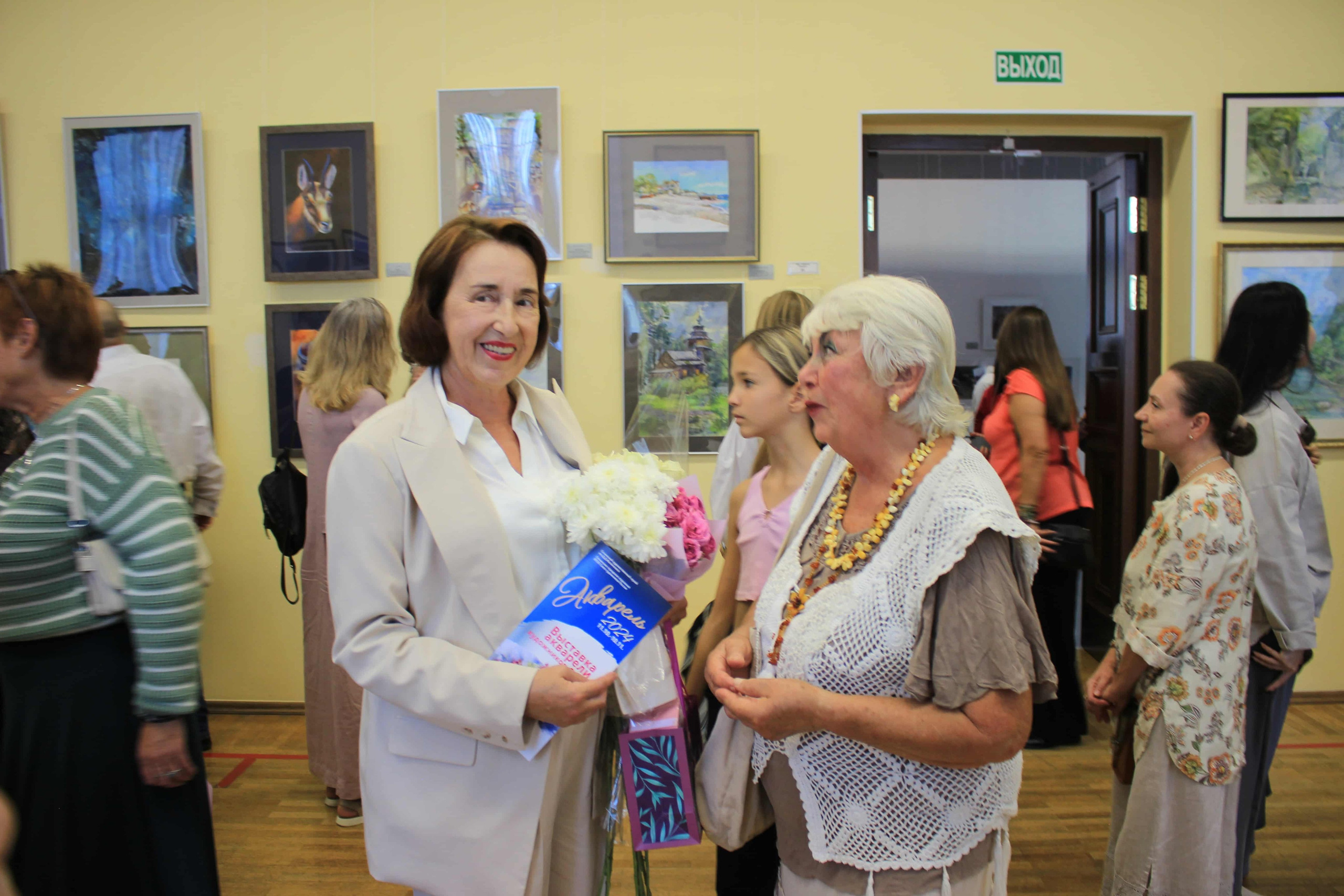 Выставка «Акварель2024». Свет акварели Галины Поплавской