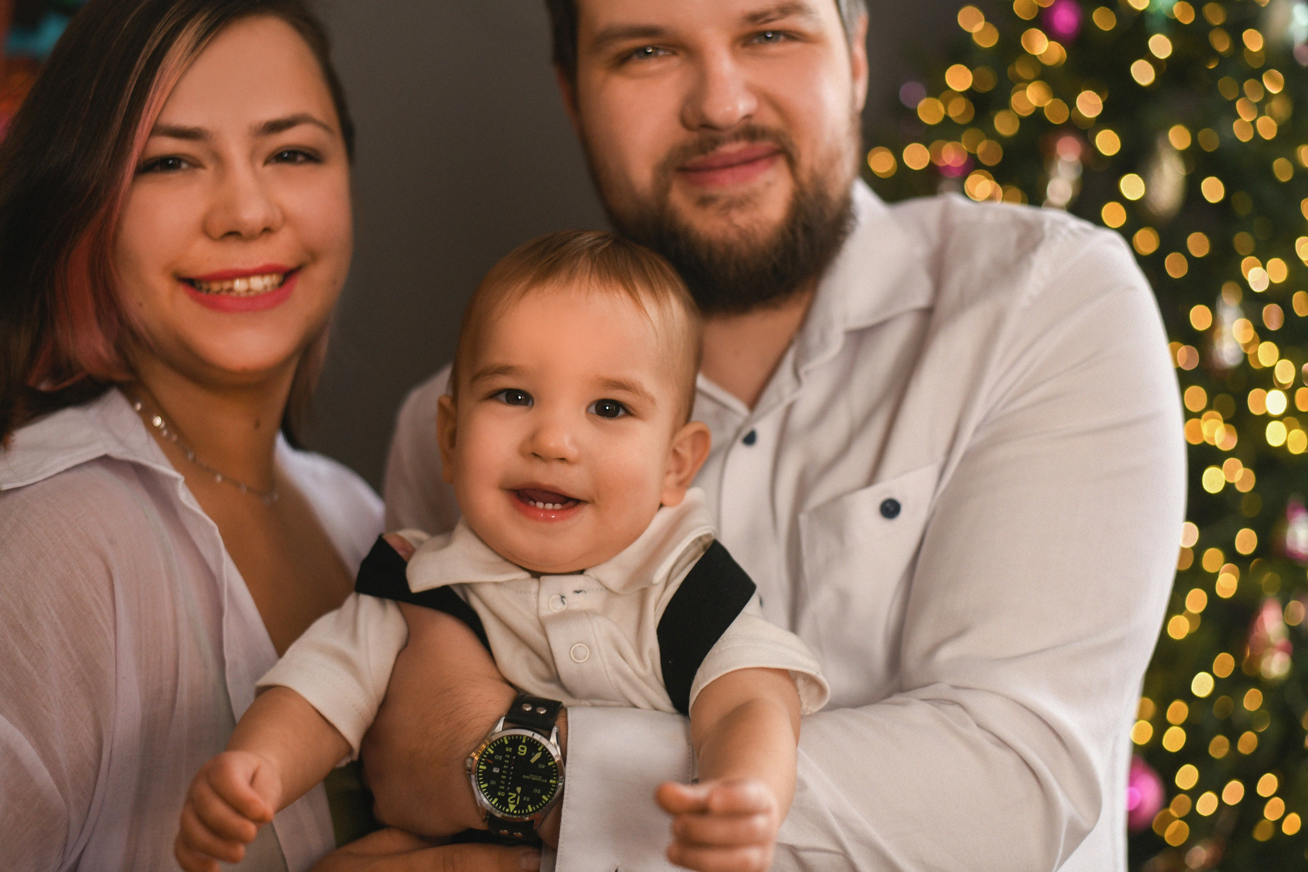 Варвара, Алексей и Мишенька). Семейный и детский фотограф в Новомосковске Пахомова Евгения