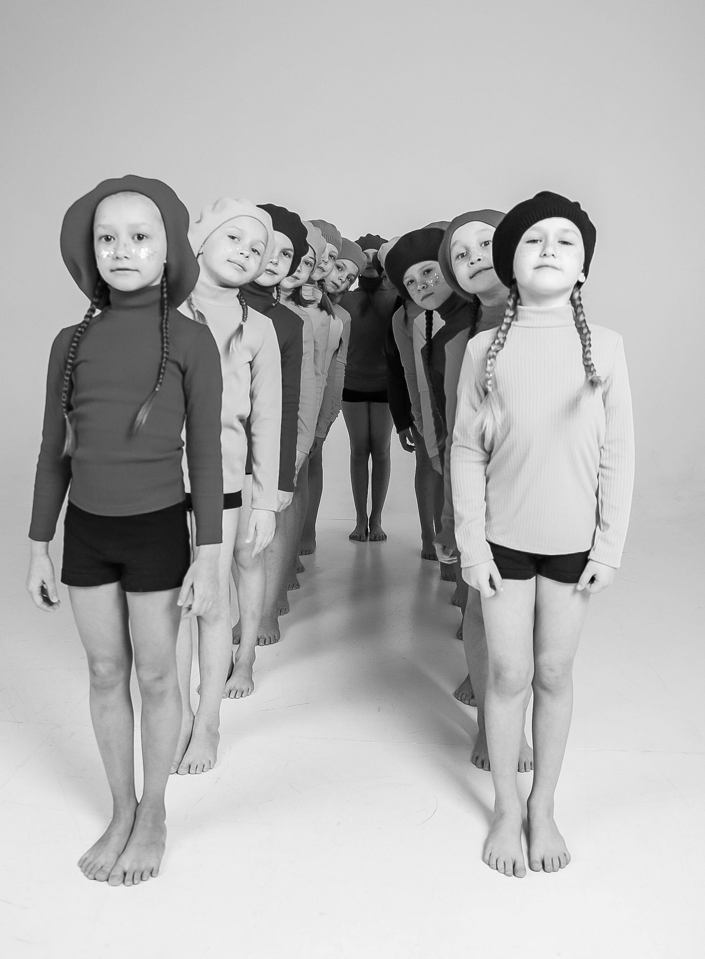 Сьемка на циклорамме. Фотограф Юлия Мальцева