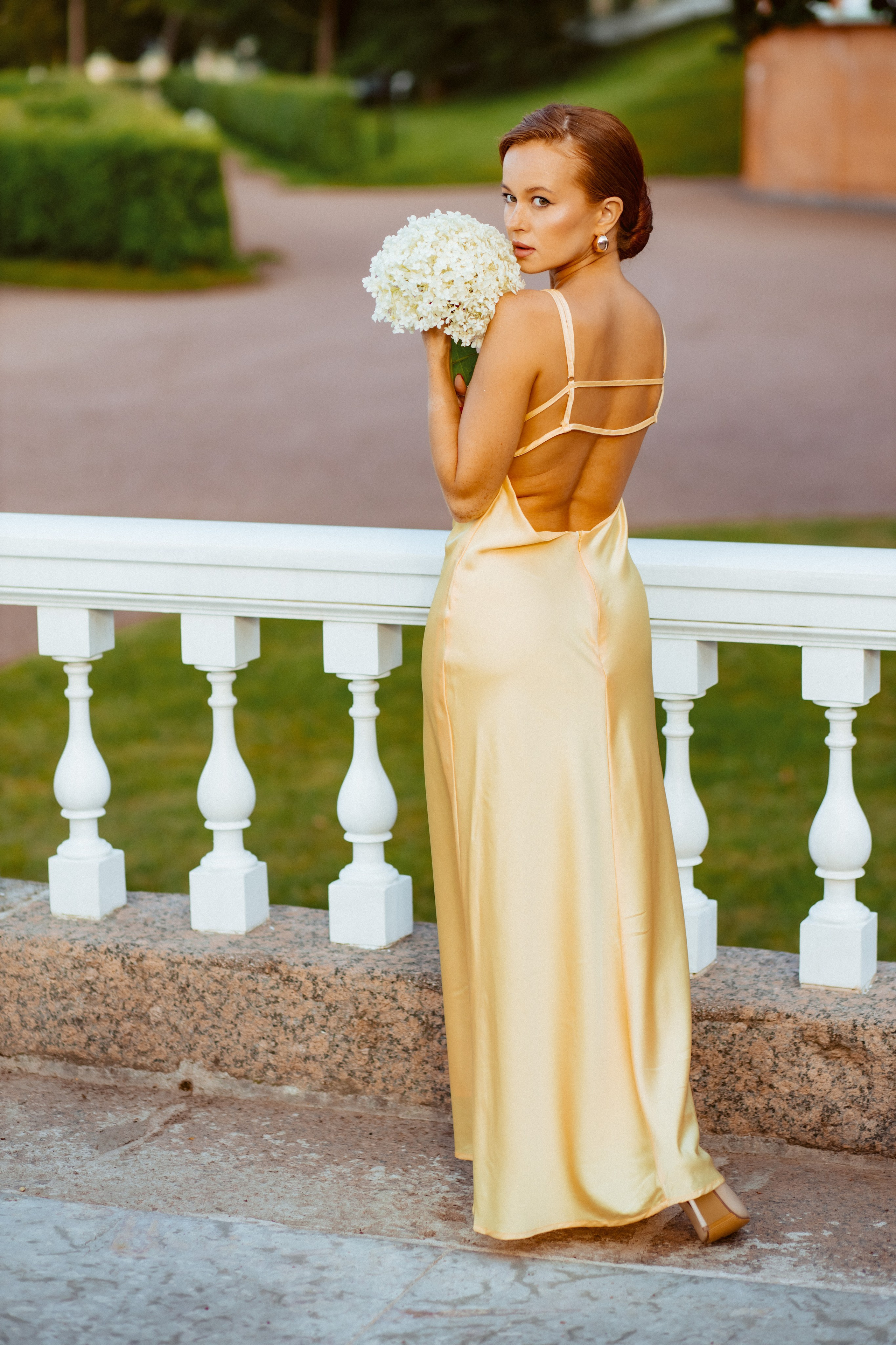 Фотосессия в парке летом Ораниенбаум