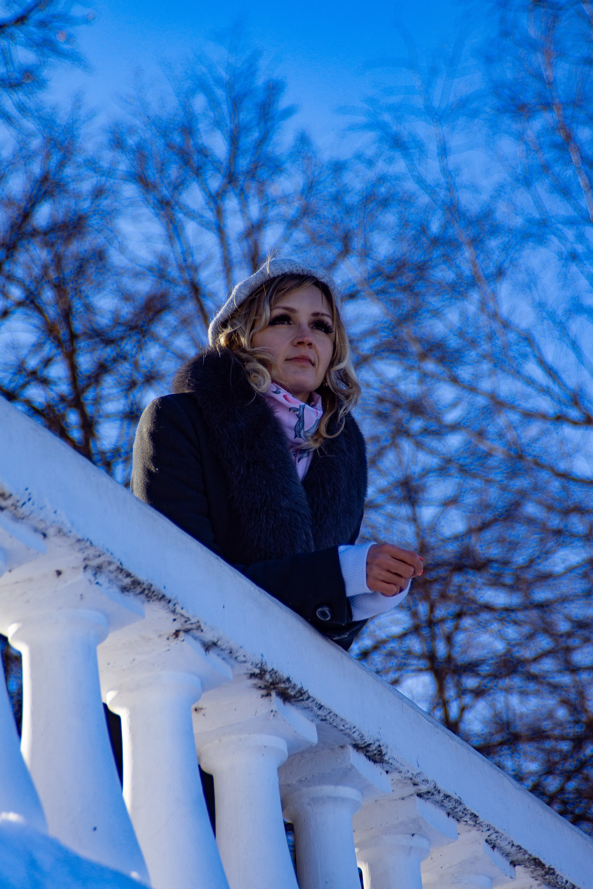 Ранняя весна. Разноплановый фотограф в Москве