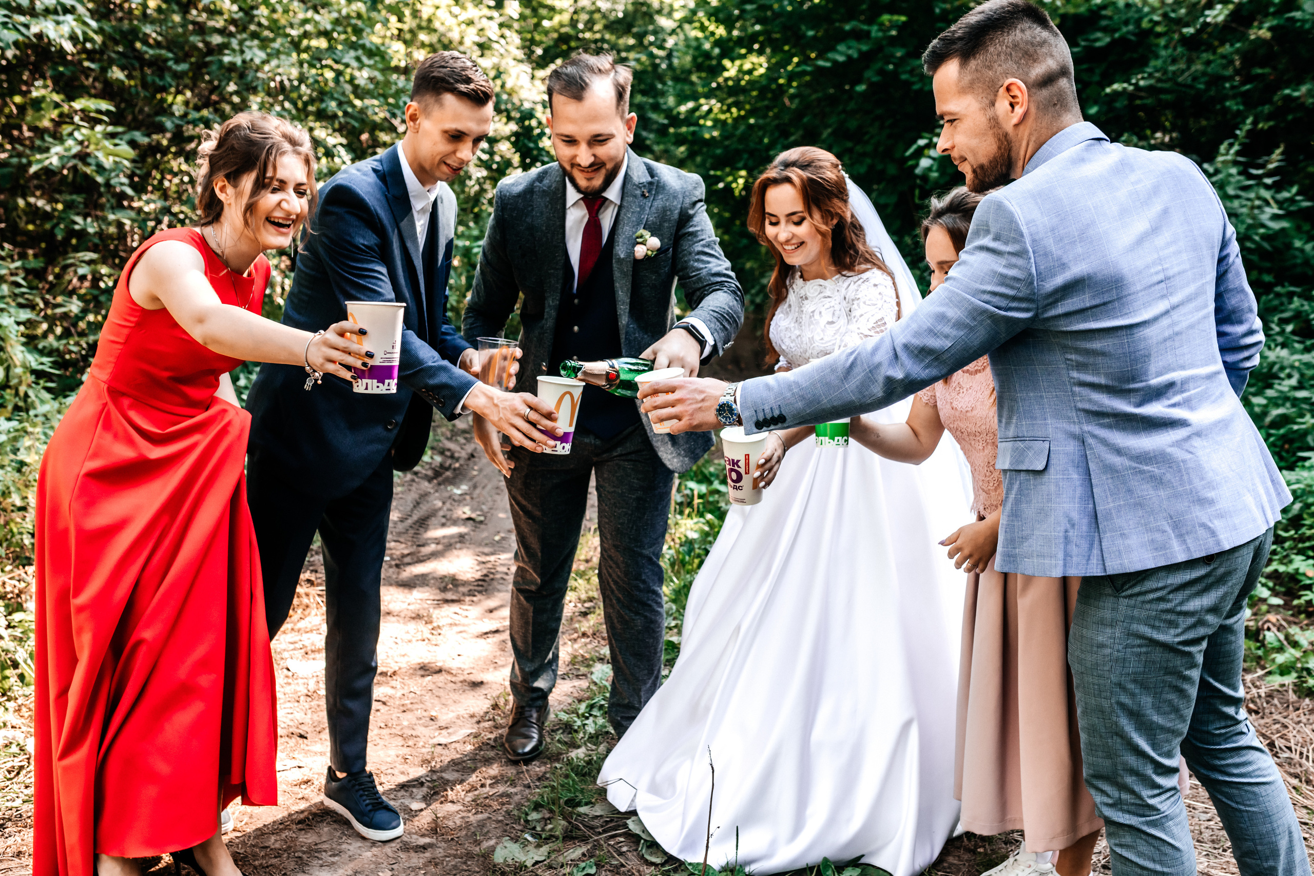 Маша и Дима • Свадебный день. Свадебный и семейный фотограф в Минске