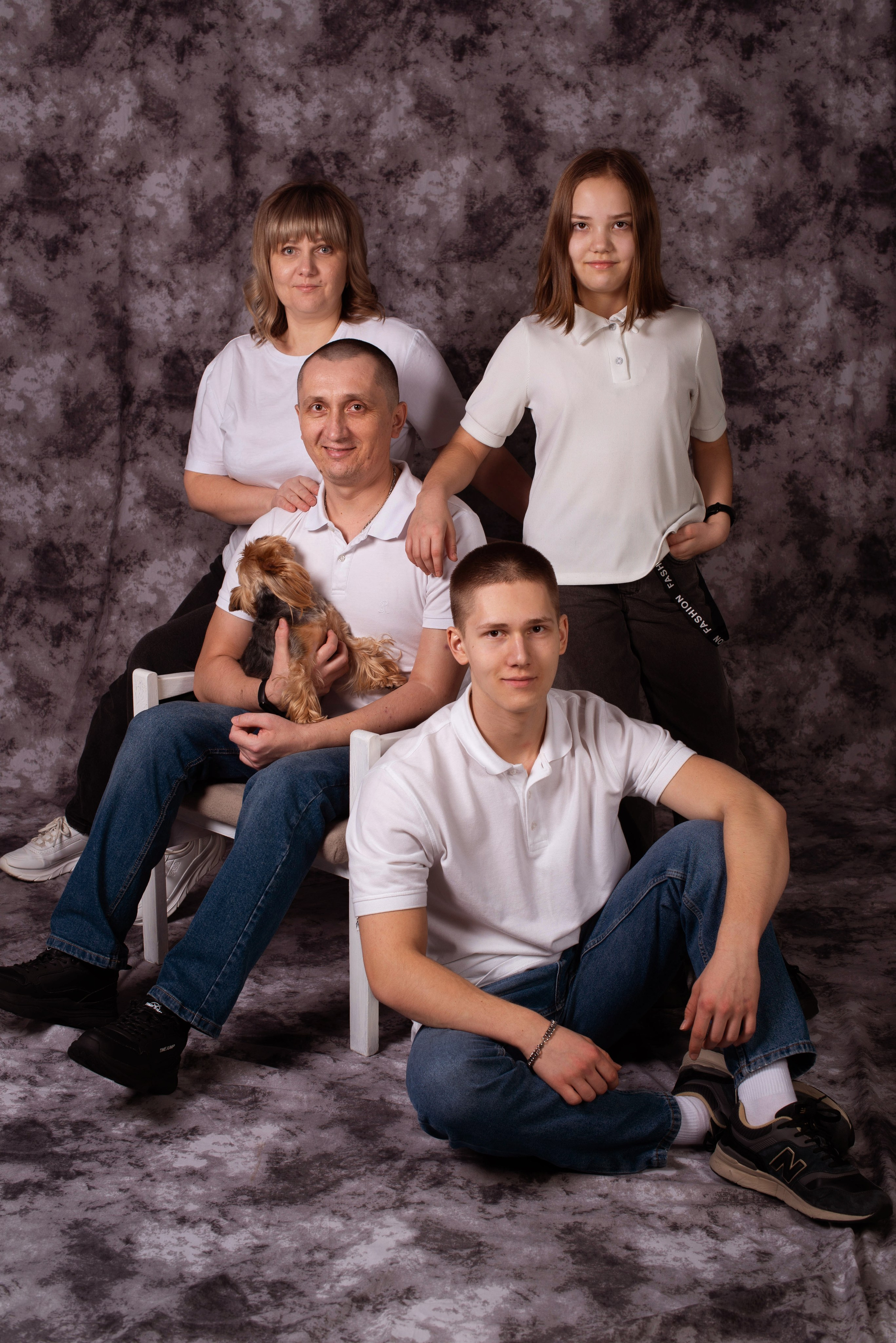 Съемки большой семьи. Семейный и детский фотограф в Юрге Альфия Опарина