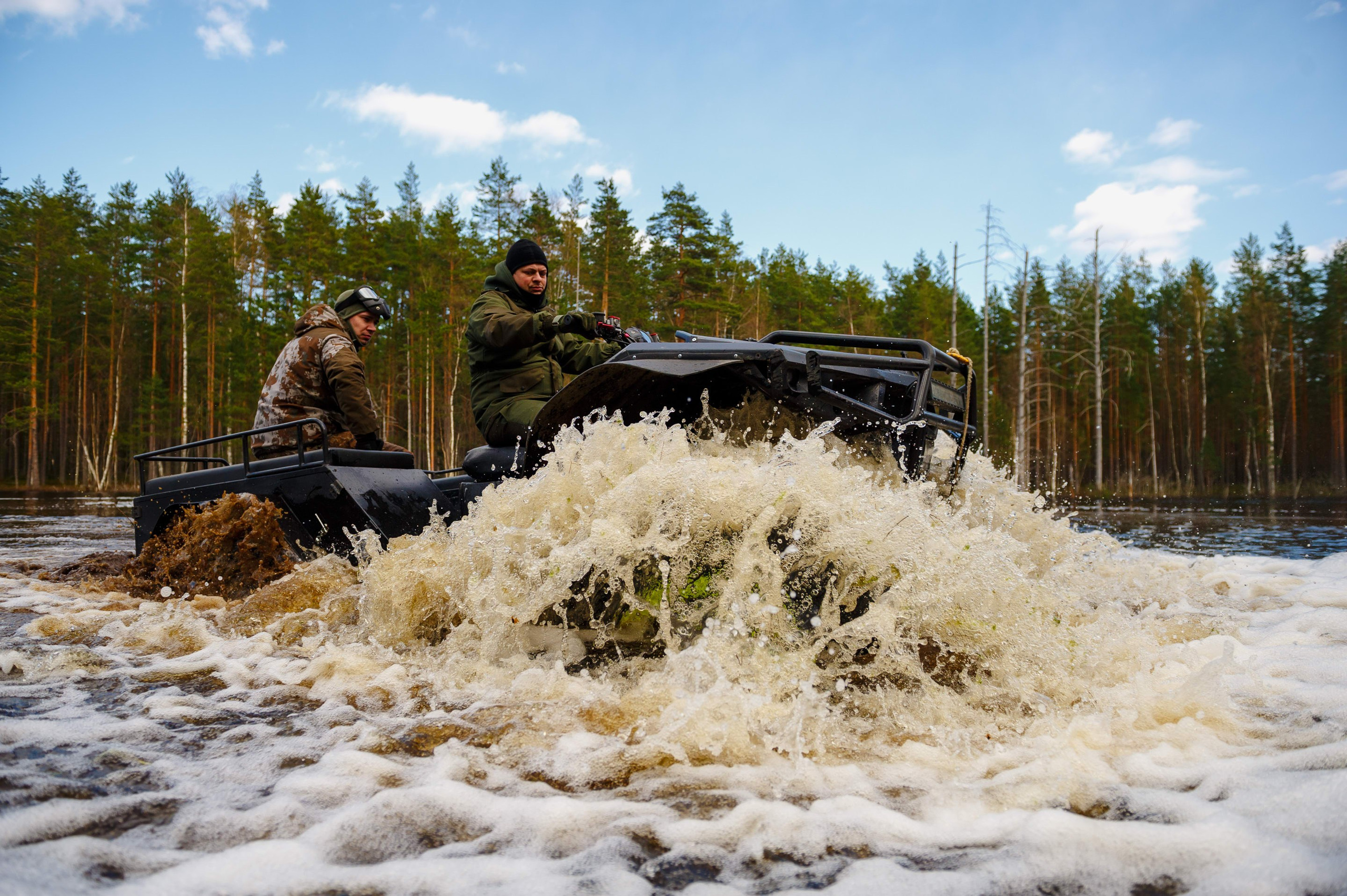 Ленинград-трофи 2024 — Вездеход Секач промо. Фотограф Алексей Алексеев