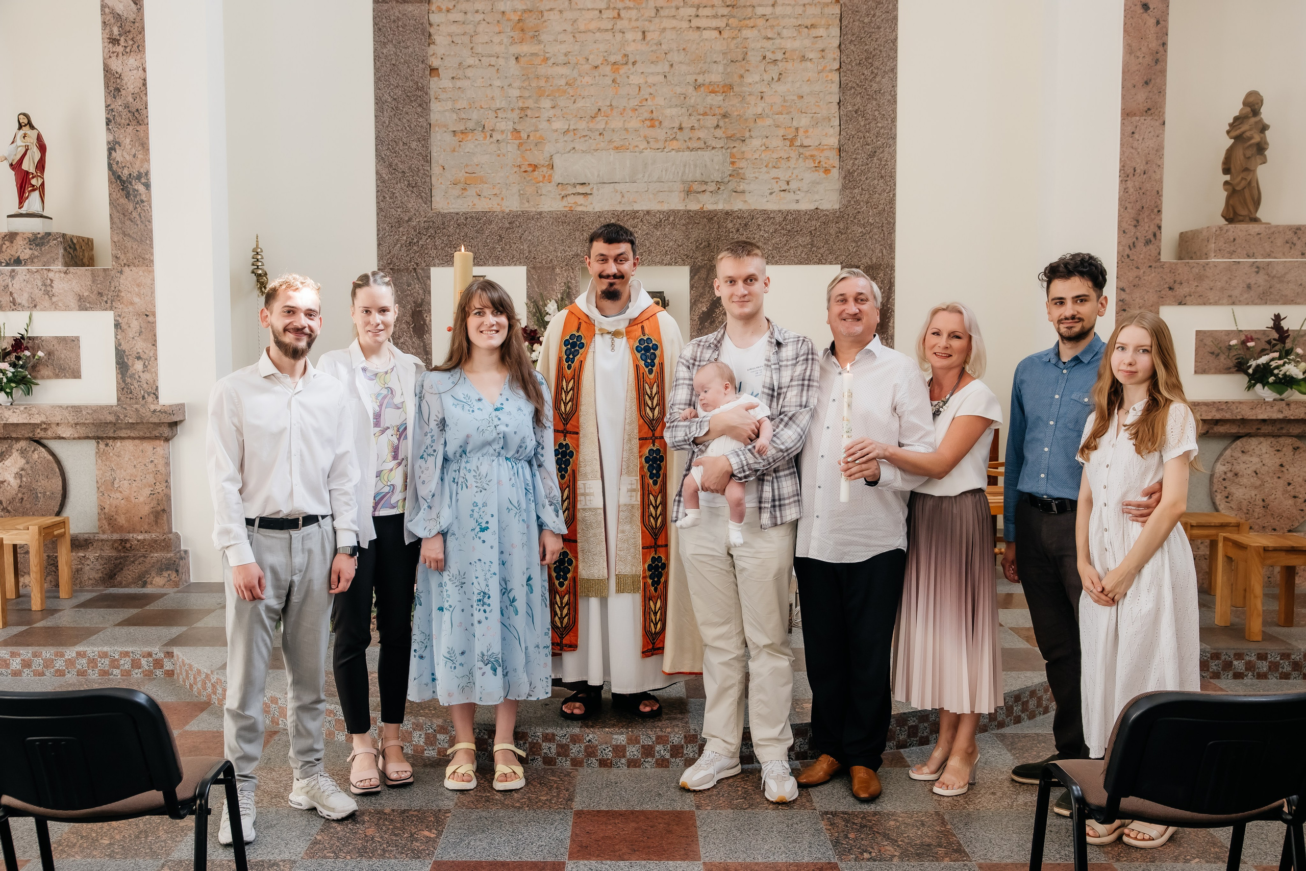 Крещение Святослава. Костёл святого Франциска. Фотограф ВИКА МЕДУЗА