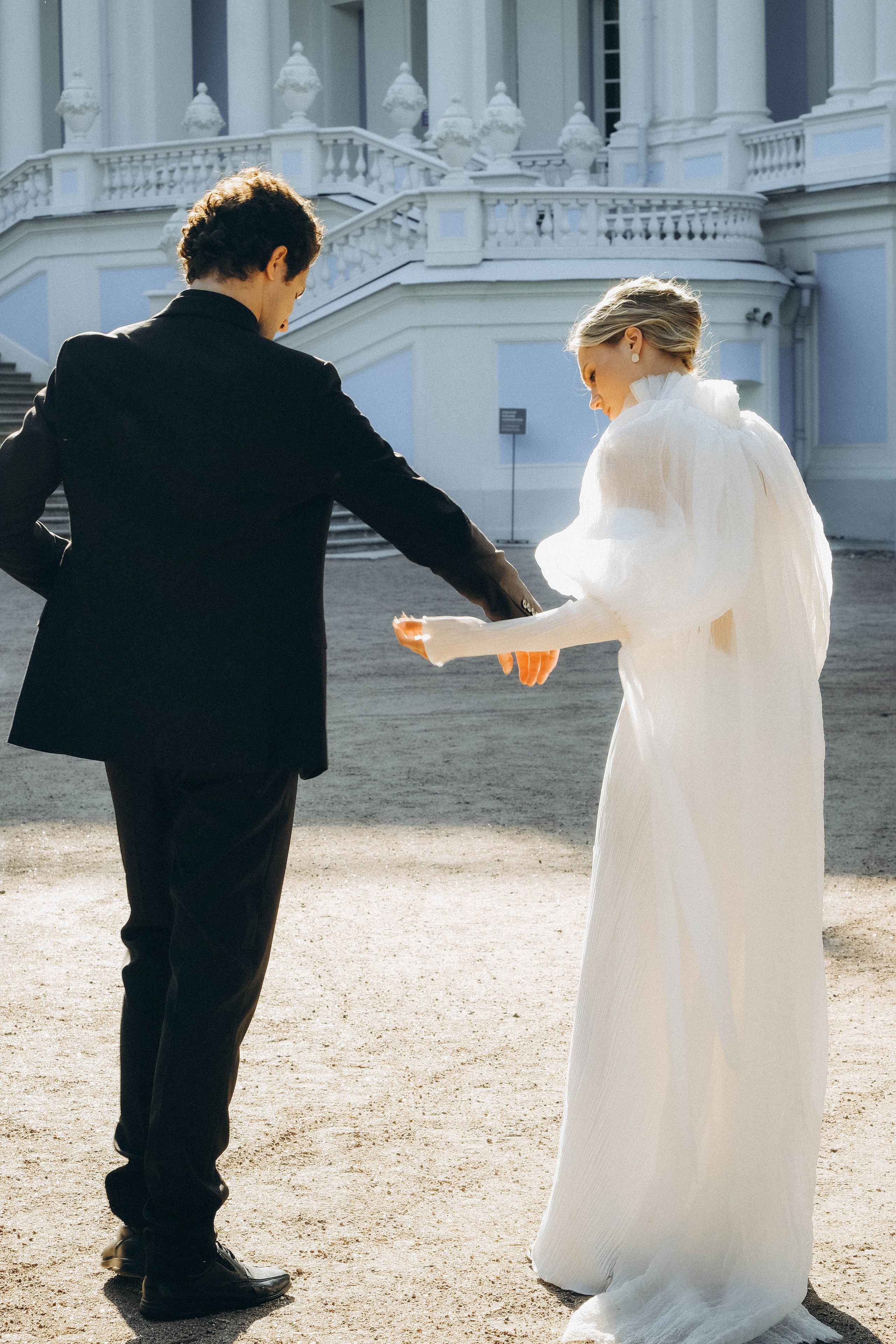 СВАДЕБНАЯ СЬЕМКА В ПАРКЕ ОРАНИЕНБАУМ. Профессиональный фотограф, Санкт-Петербург — Виктория Богомолова