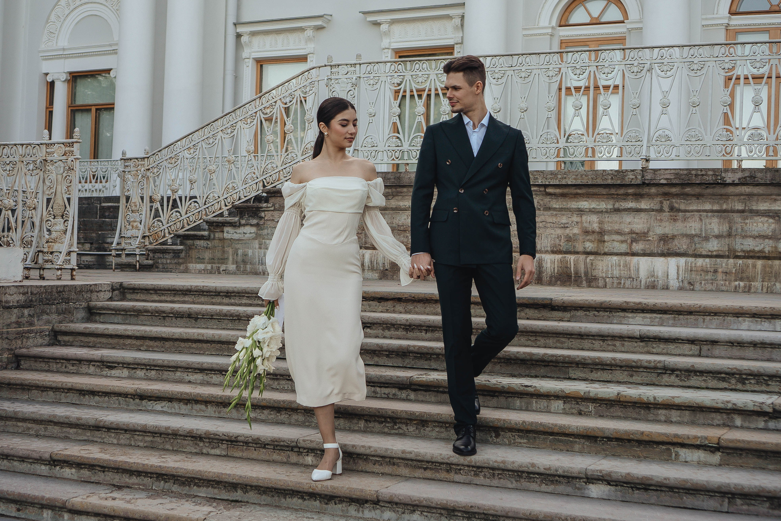 СВАДЕБНАЯ СЬЕМКА НА РАССВЕТЕ НА ЕЛАГИНОМ ОСТОРОВЕ. Профессиональный фотограф, Санкт-Петербург — Виктория Богомолова