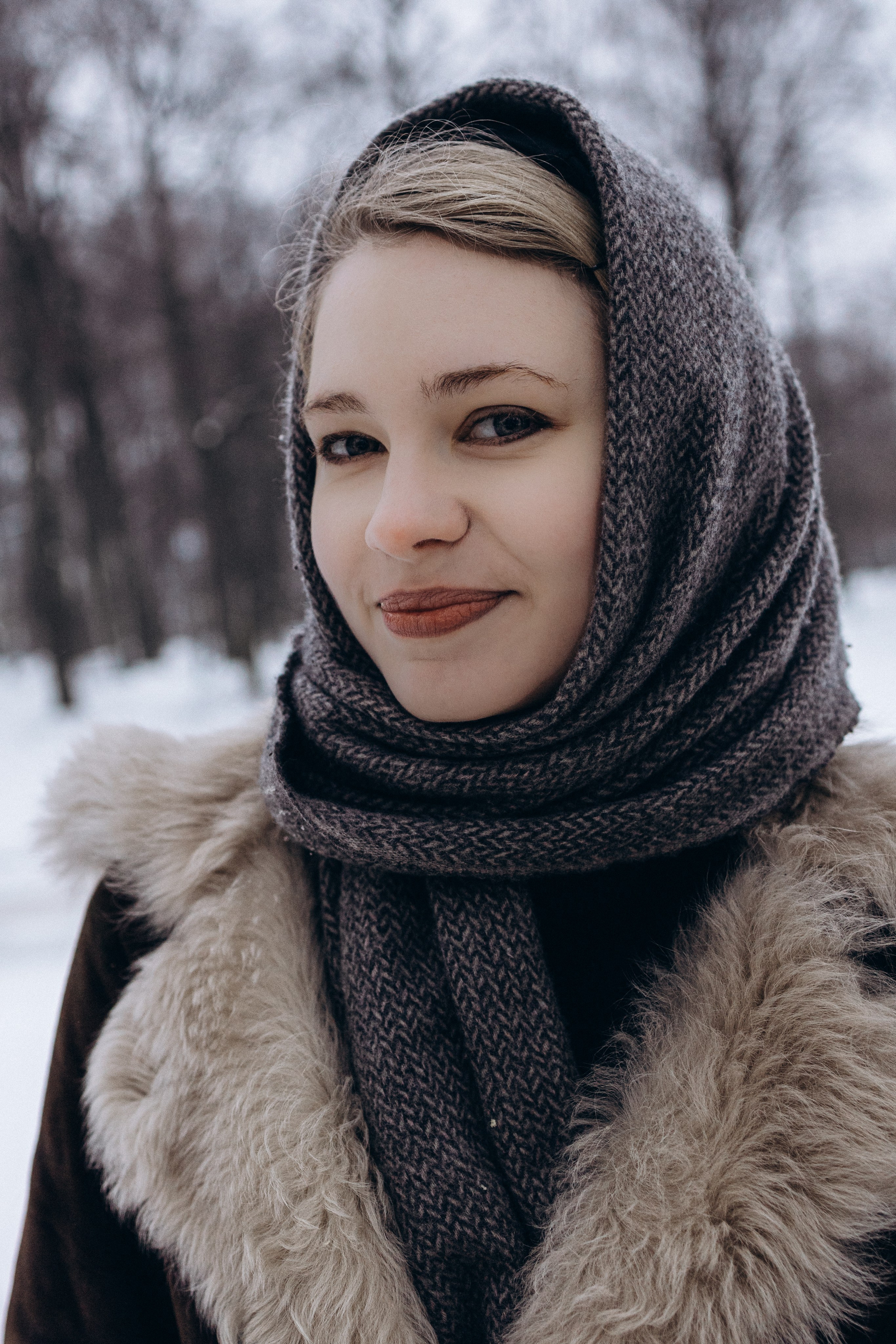 В объятьях снега и Невы. Семейный фотограф в Санкт-Петербурге Лена Соколова
