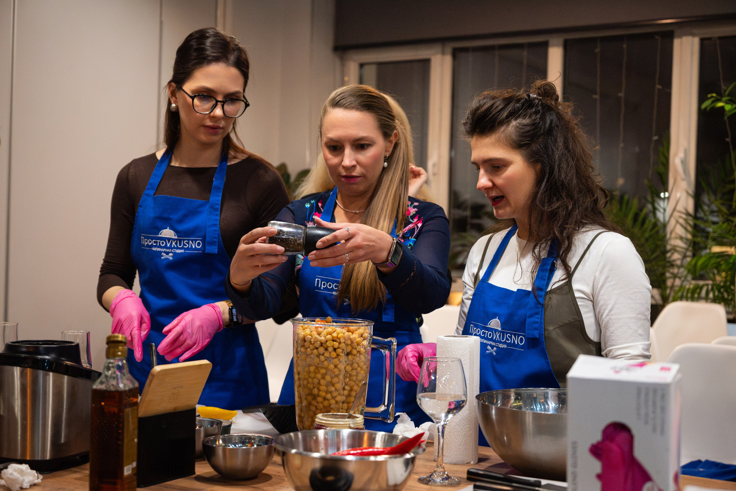 Кулинарный мастер класс. Фотограф мероприятий в Москве