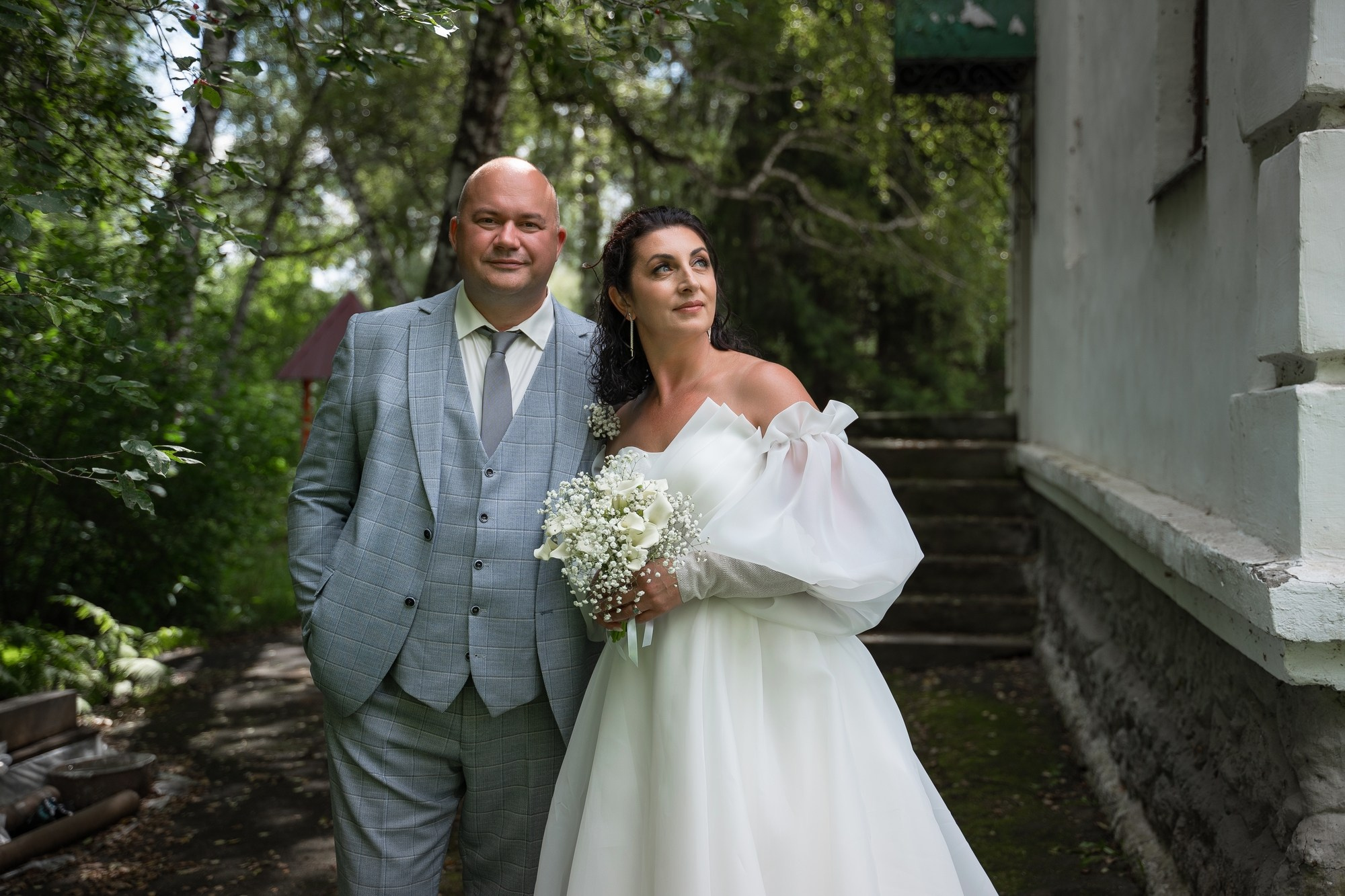 Свадебный день Александра и Эки. Свадебный и семейный фотограф в Омске Мормулев Михаил