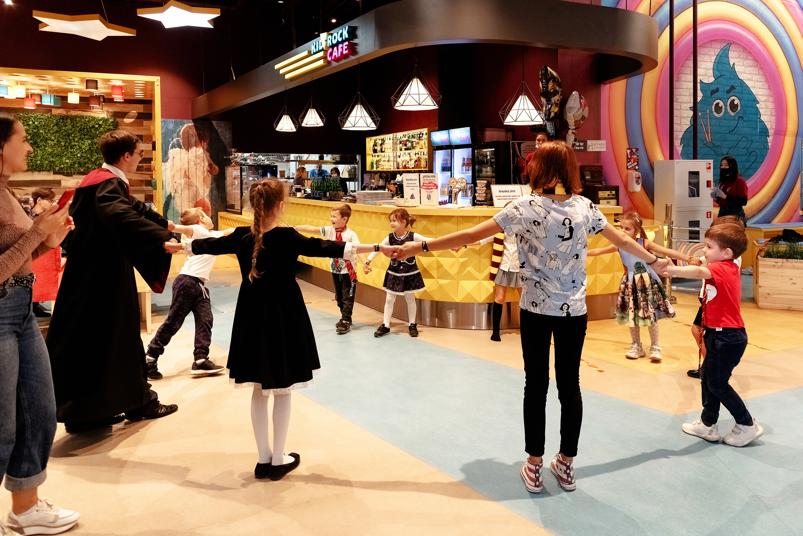 Тематическое ДР в Kids Rock Cafe