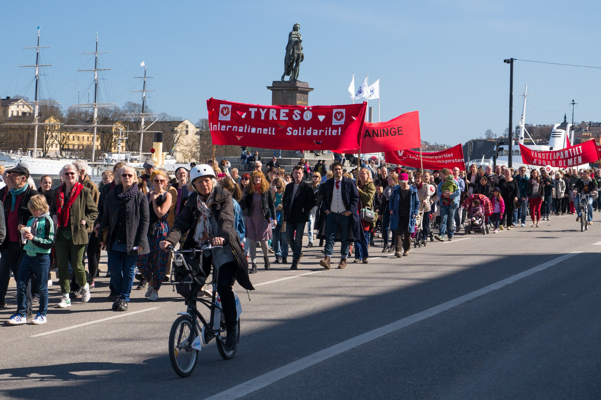 Швеция, Стокгольм, 1 мая. Фотограф Алексей Скоробогатько