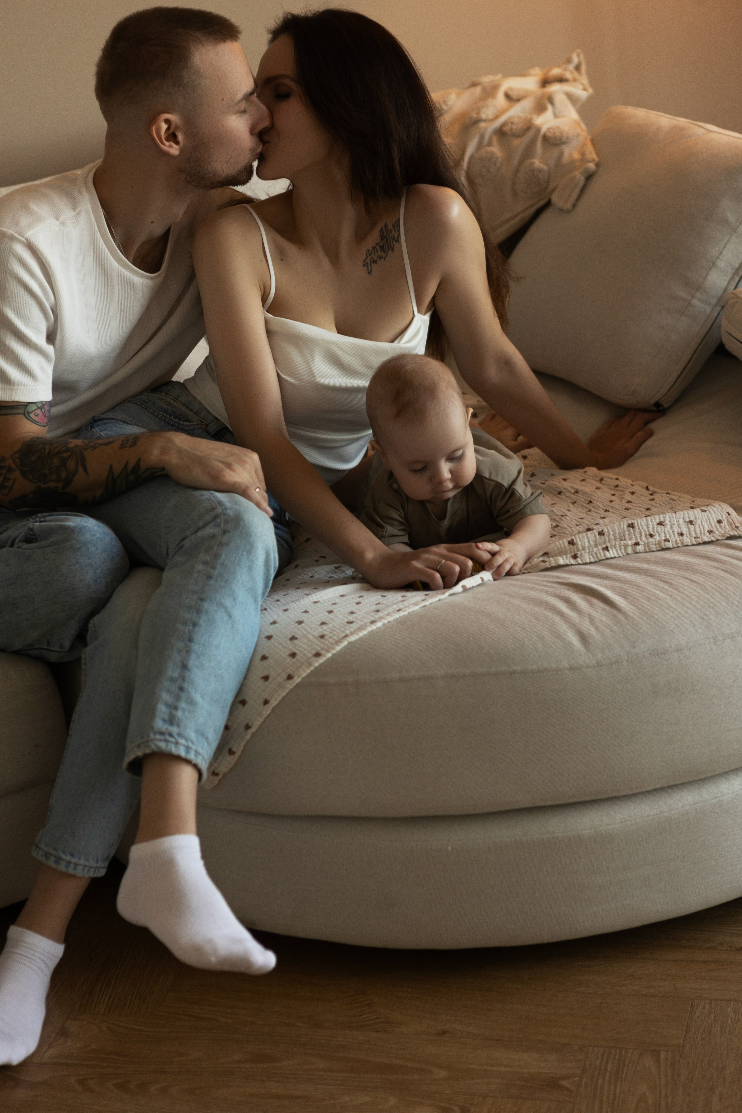 Анна, Роман и Саша. Фотограф Алина Кучумова