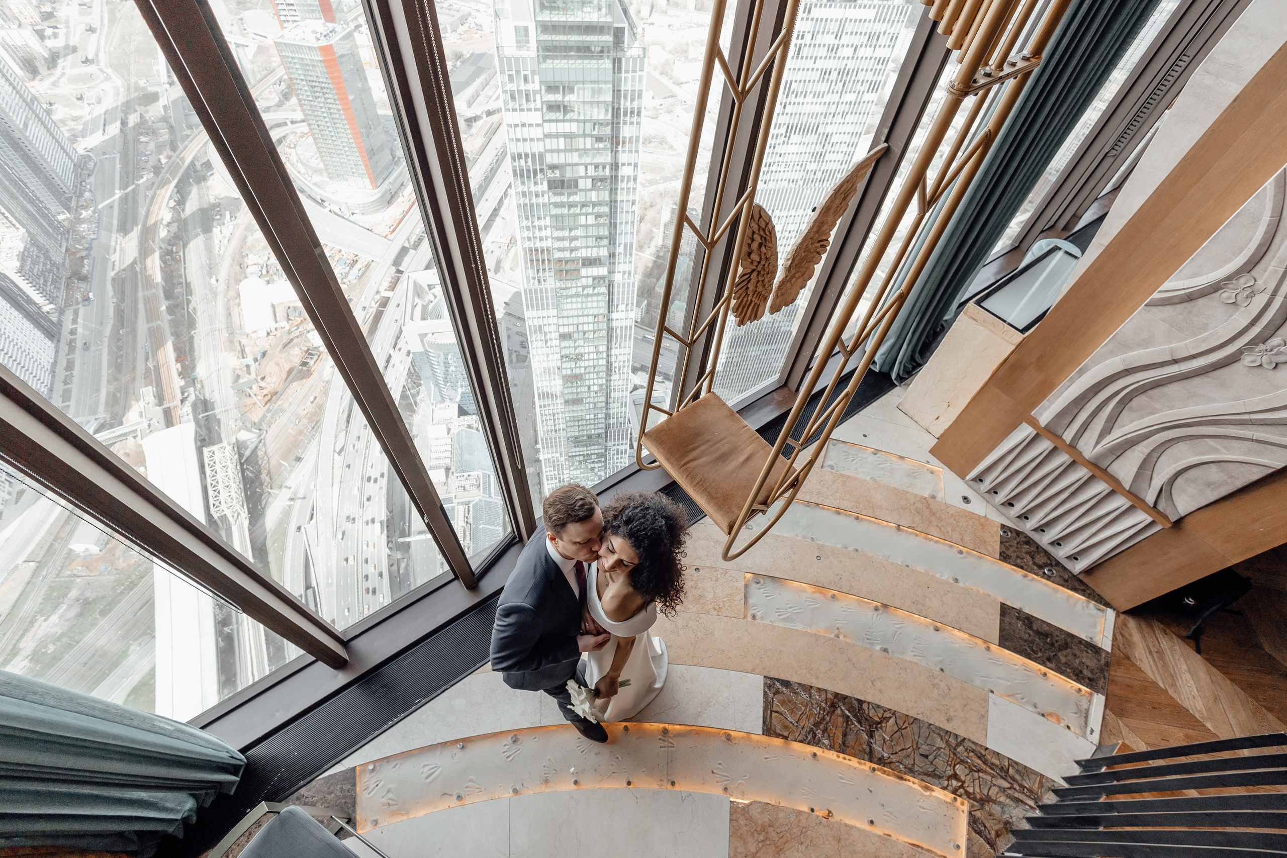 свадьба в ресторане birds башня око москва сити