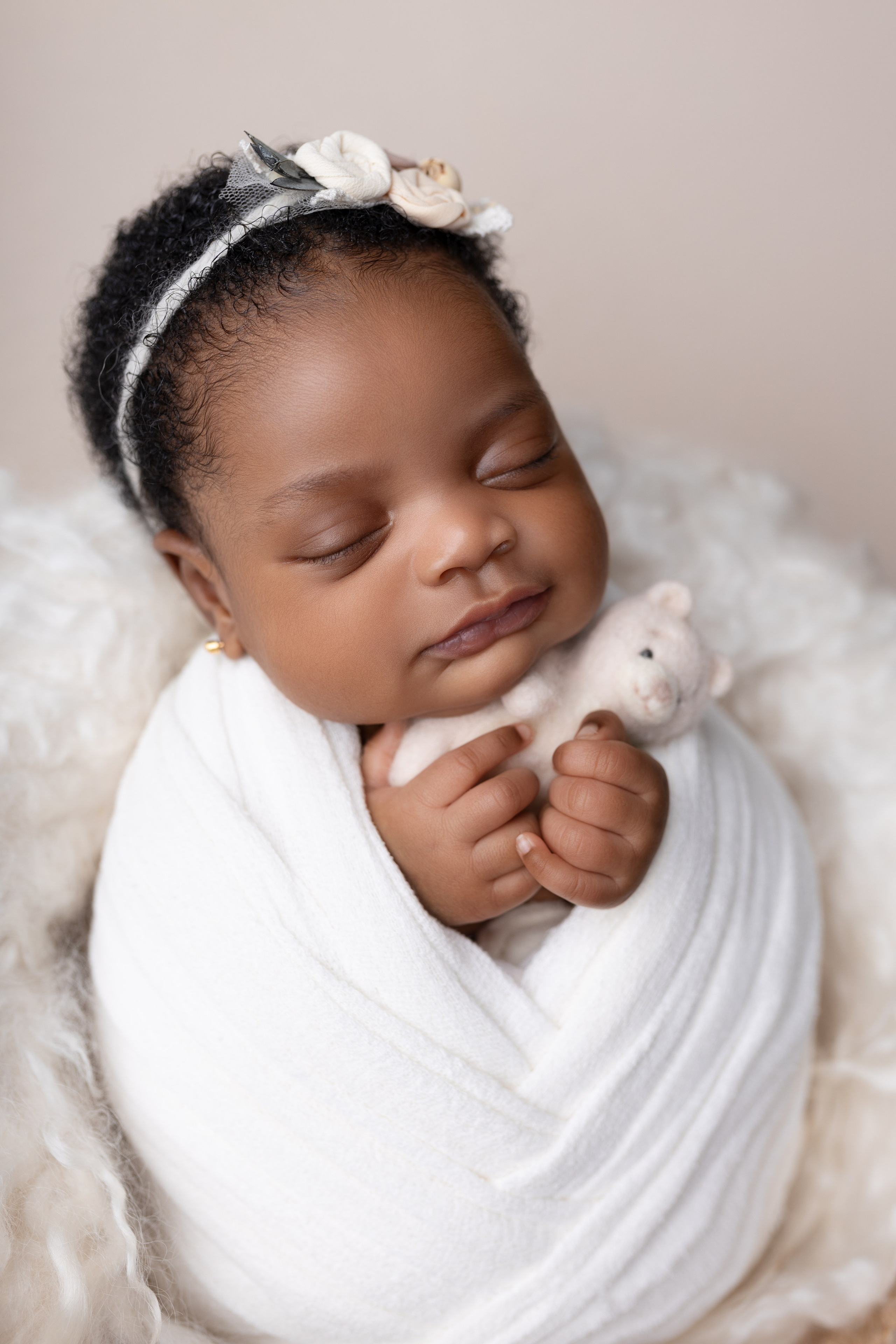 Newborn девочки. Фотограф новорожденных Модяева Ирина