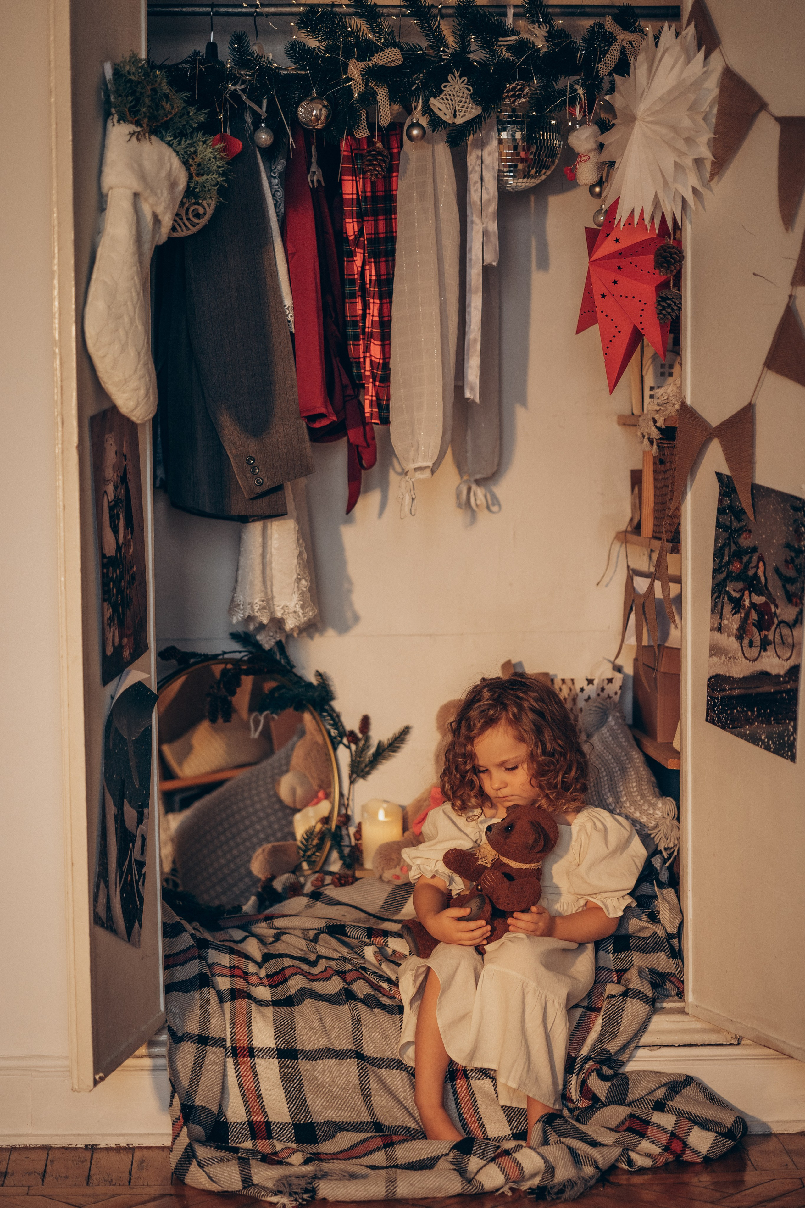 Семейная новогодняя фотосессия. Семейный фотограф в Москве Бунина Маргарита