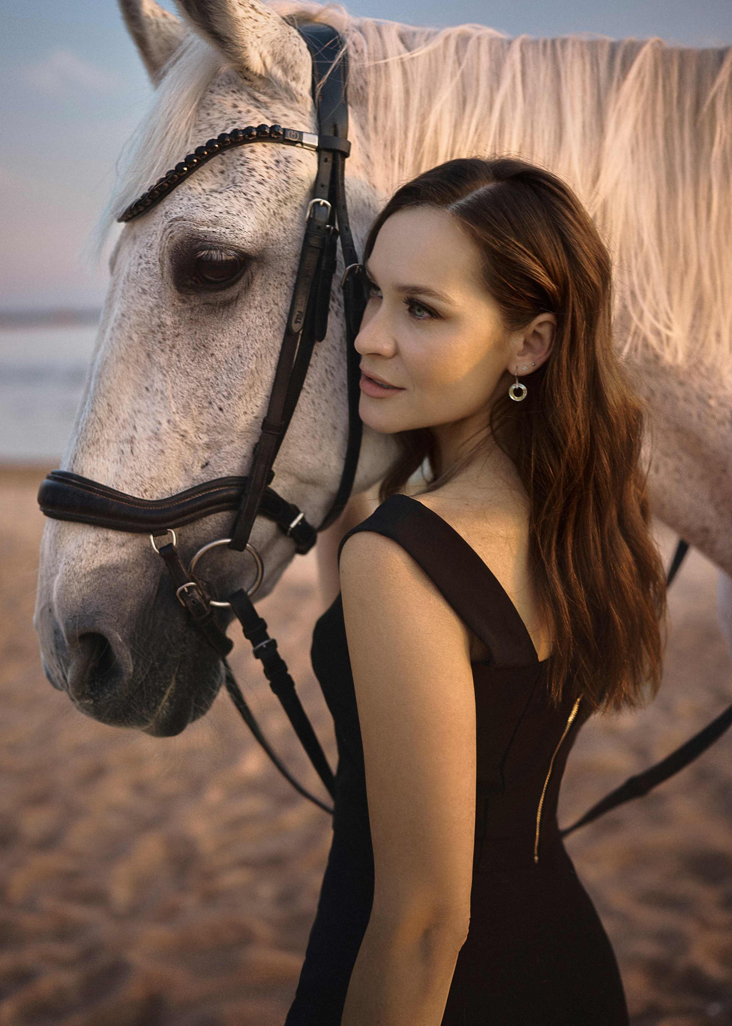 Фотосессия с лошадью для Лизы. Фотограф в Санкт-Петербурге Юлия Магдич