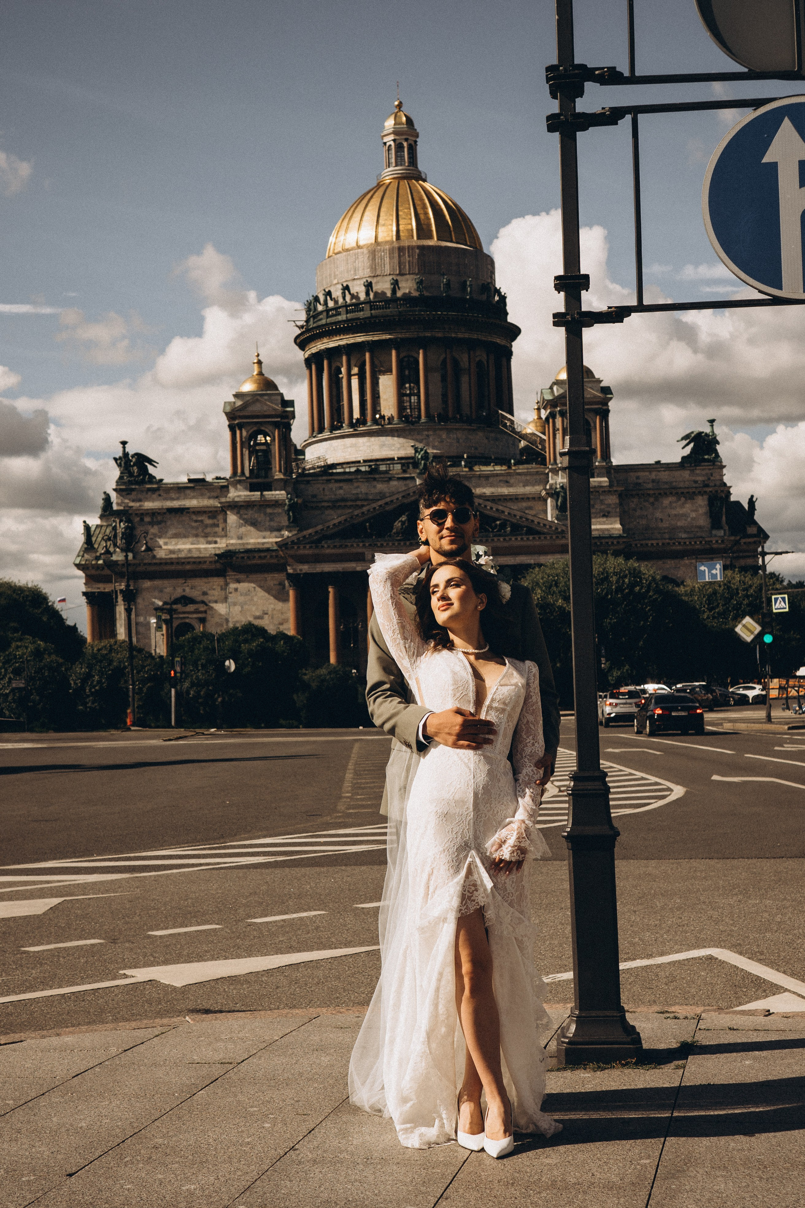 СВАДЕБНАЯ ПРОГУЛКА ВОЗЕ ИСАИКЕВСКОГО СОБОРА АСТОРИИ И ЗАКОНОДАЛЕТНОГО СОБРАНИЯ. Профессиональный фотограф, Санкт-Петербург — Виктория Богомолова