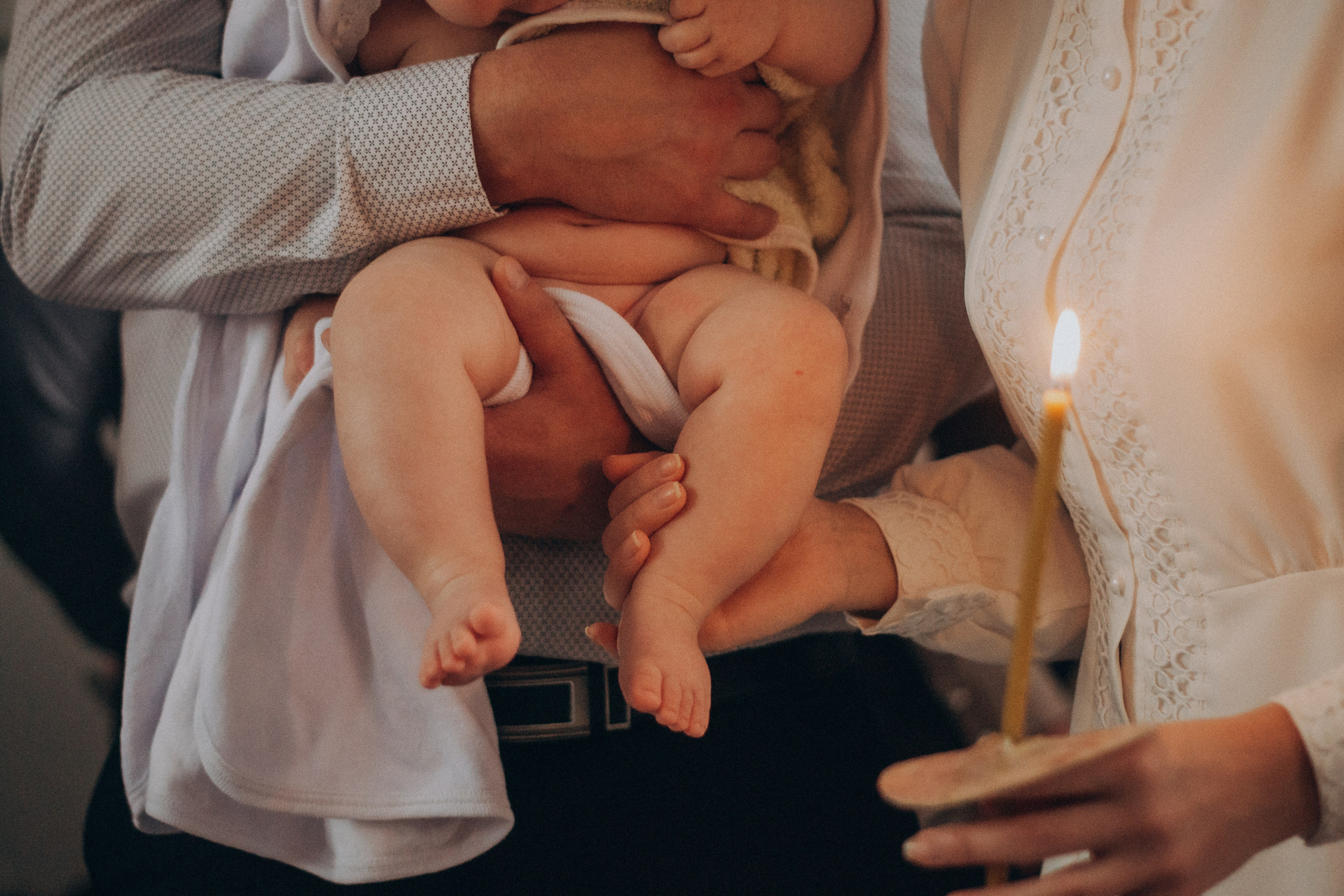 Таинство крещения. Фотограф Харп Лабытнанги