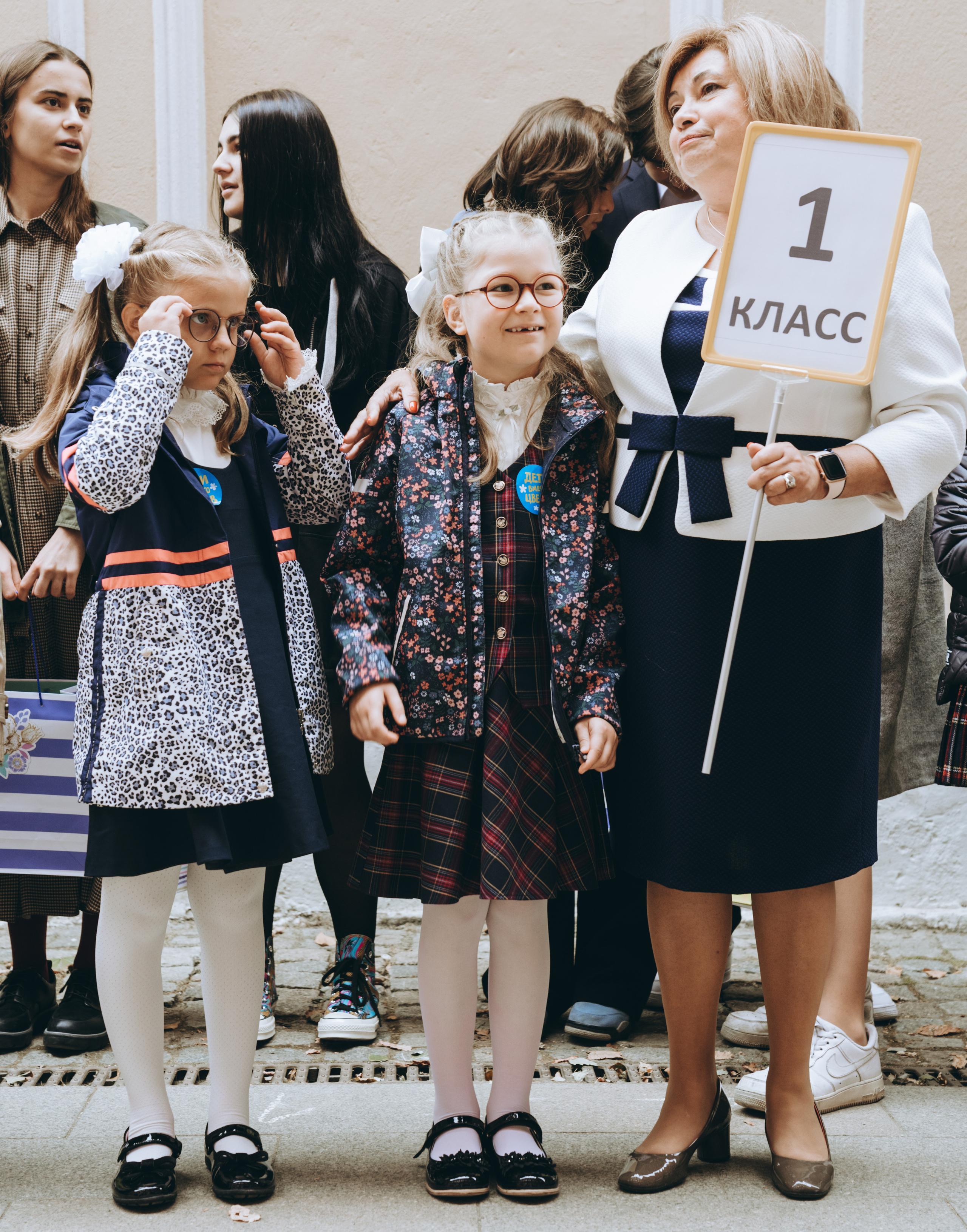 1 сентября. Пироговская школа. Ольга Гагуа. Портретный фотограф. Москва