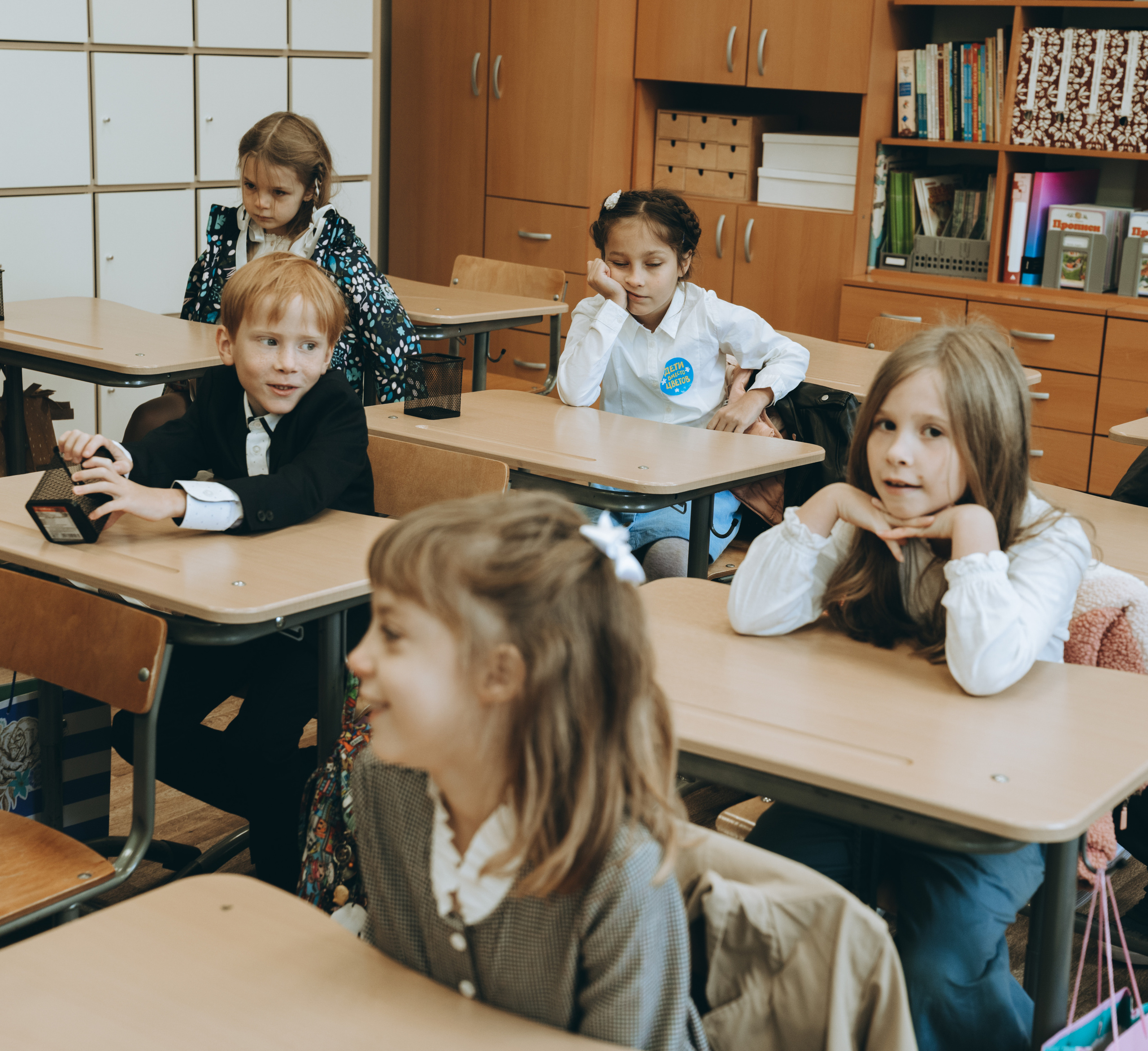 1 сентября. Пироговская школа. Ольга Гагуа. Портретный фотограф. Москва