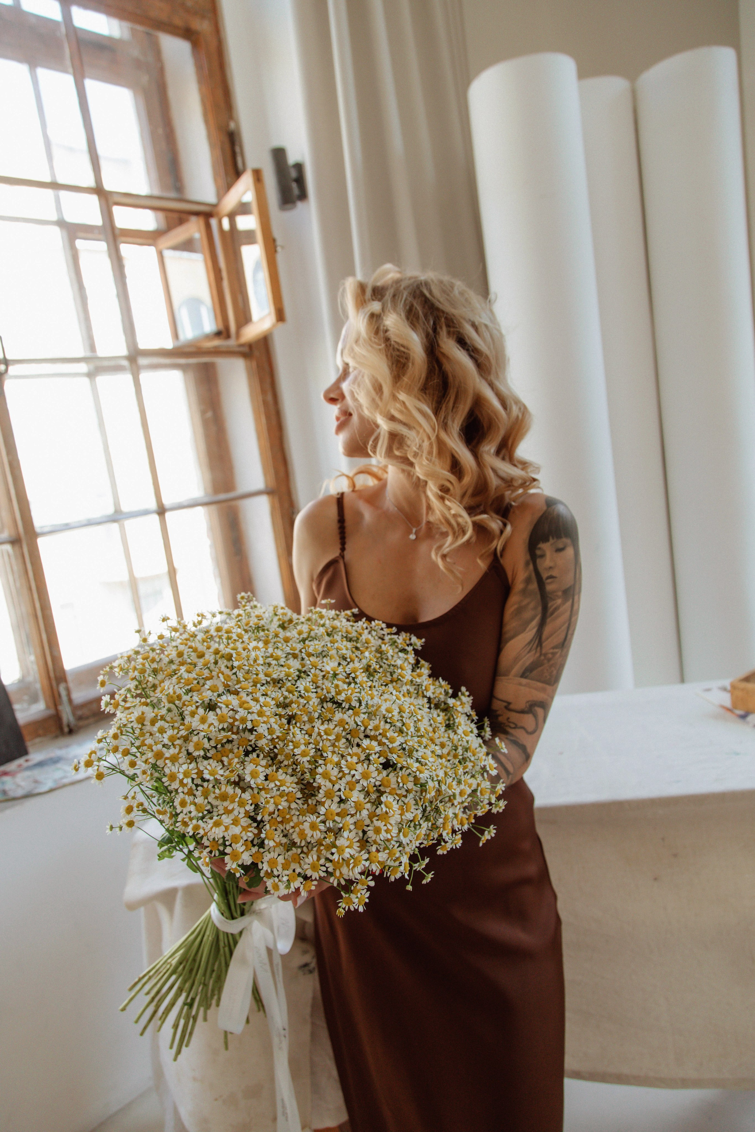 Олеся. Фотосессия на улице и в студии. Фотограф Ксения Третьякова, Санкт-Петербург