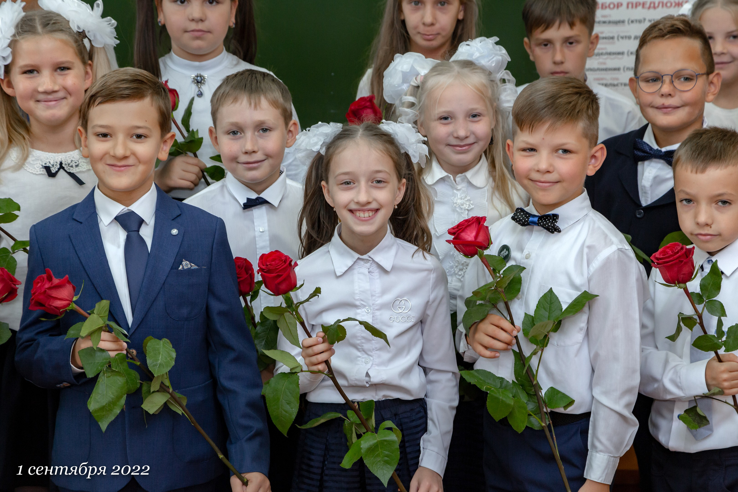 Репортаж в школе на 1 сентября. GagarinProArt