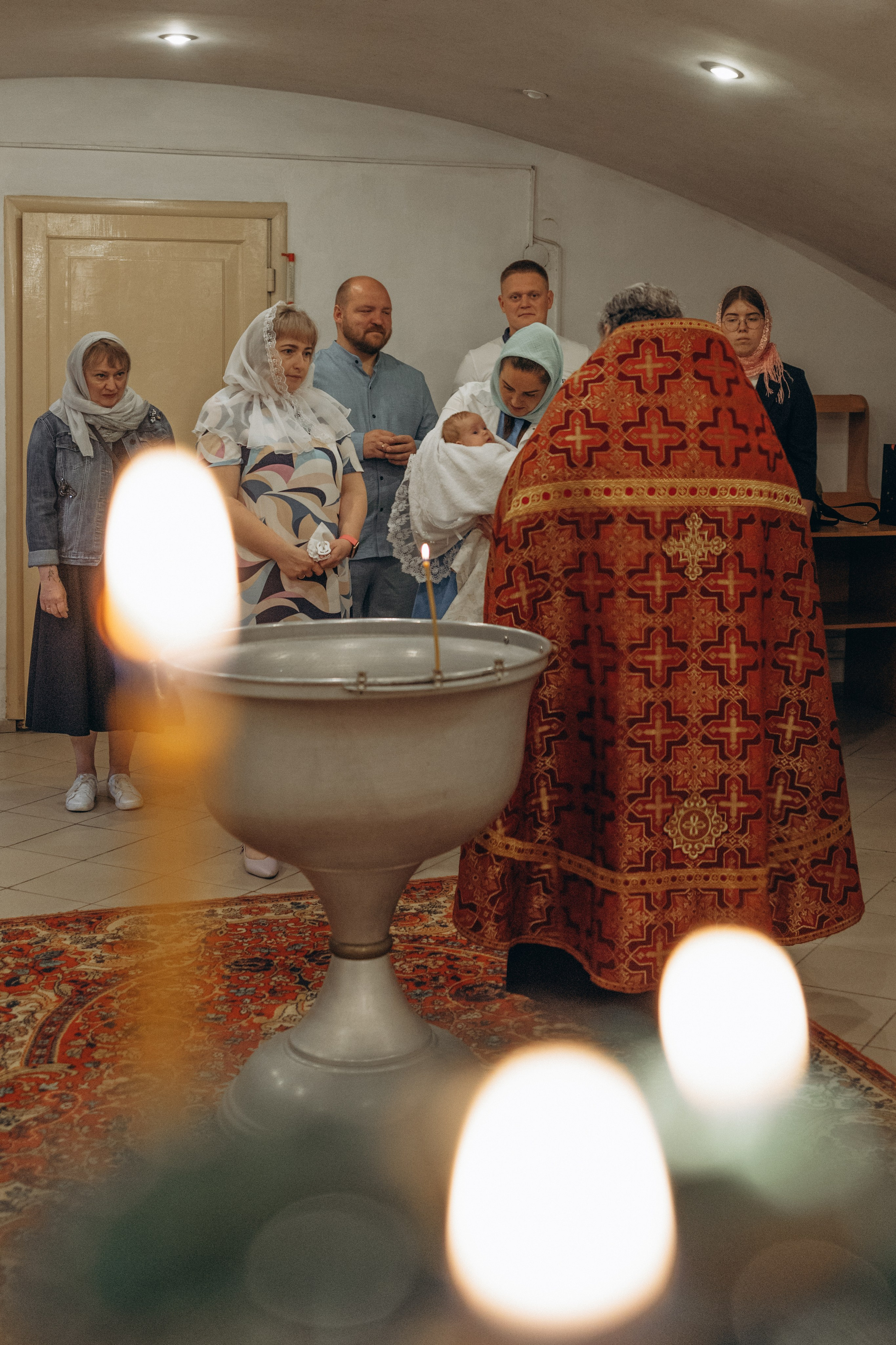 Крещение Катюши. Семейный и женский фотограф в Туле