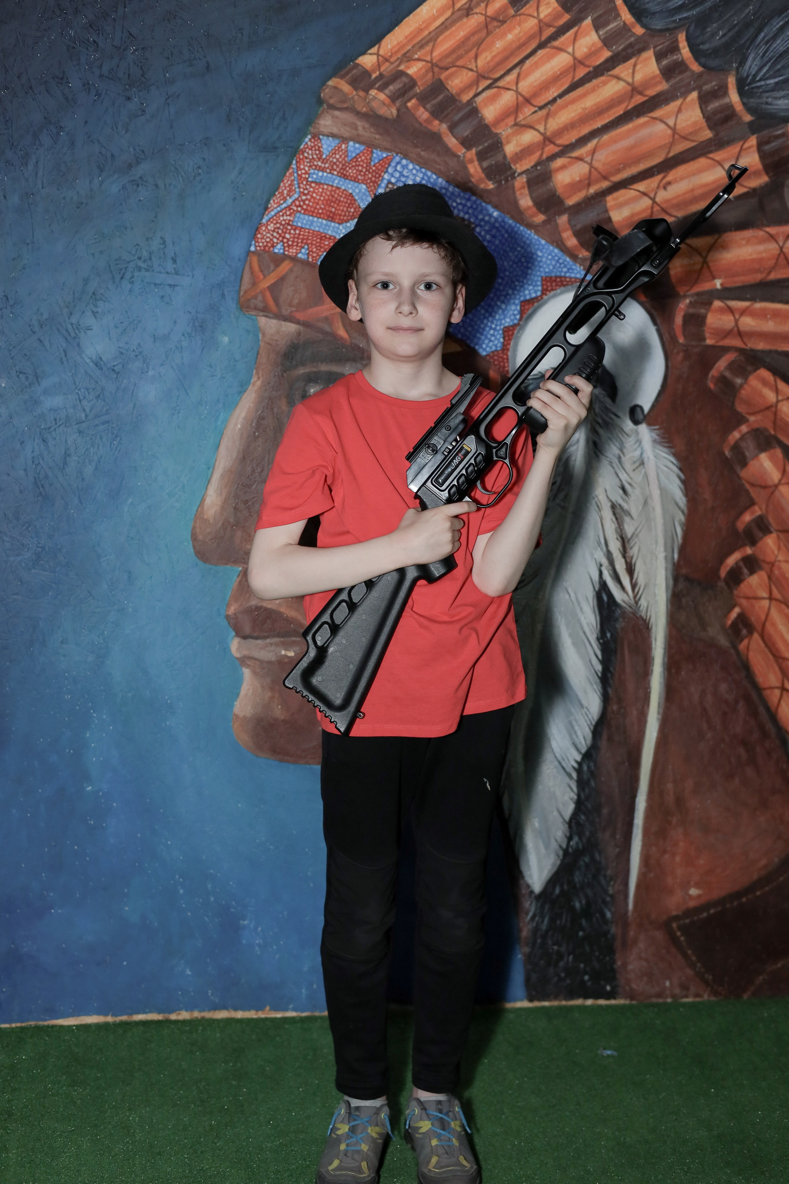 День рождение в стрелковом клубе. Фотограф Надршина Лилия