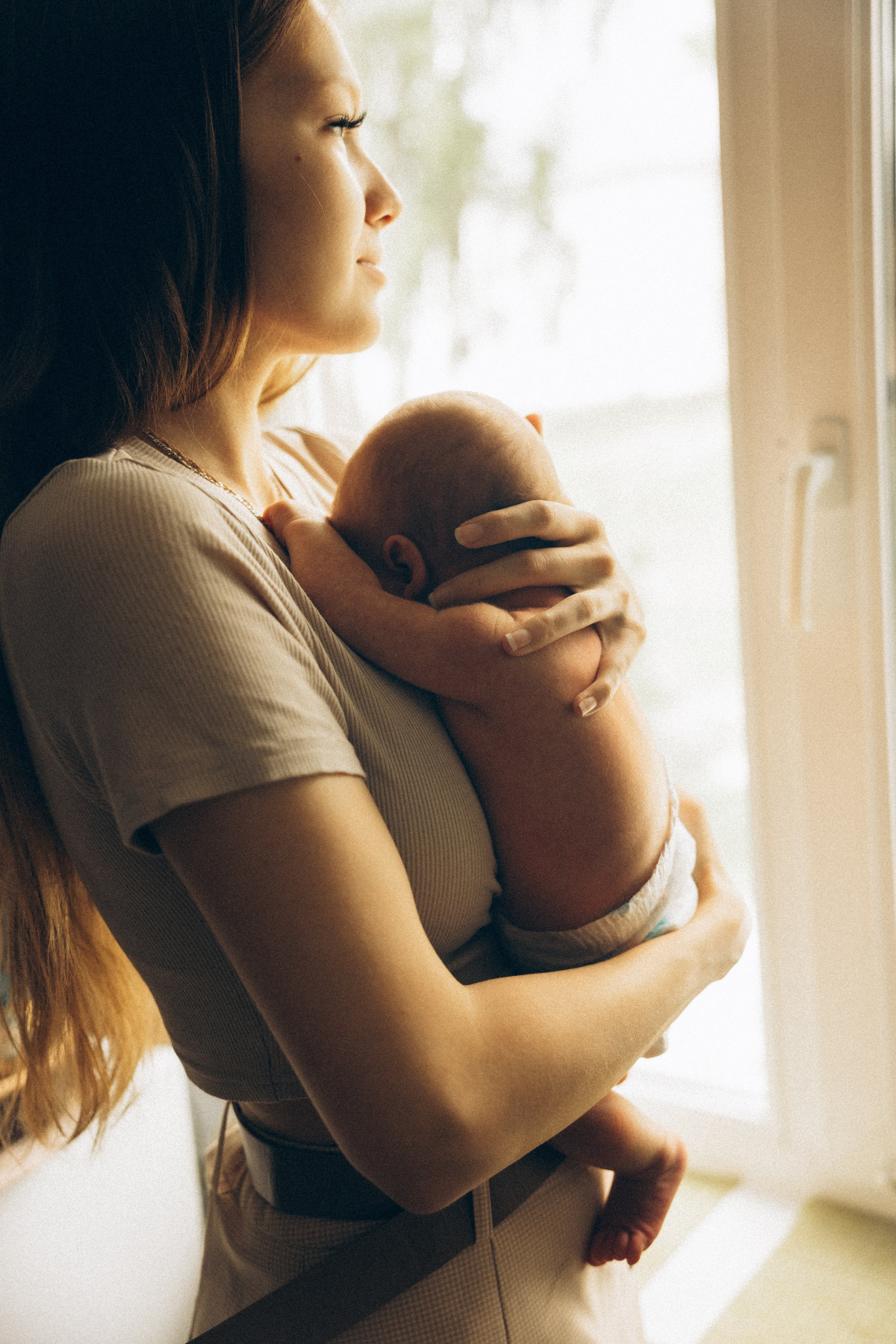 Фотосессия новорожденного дома