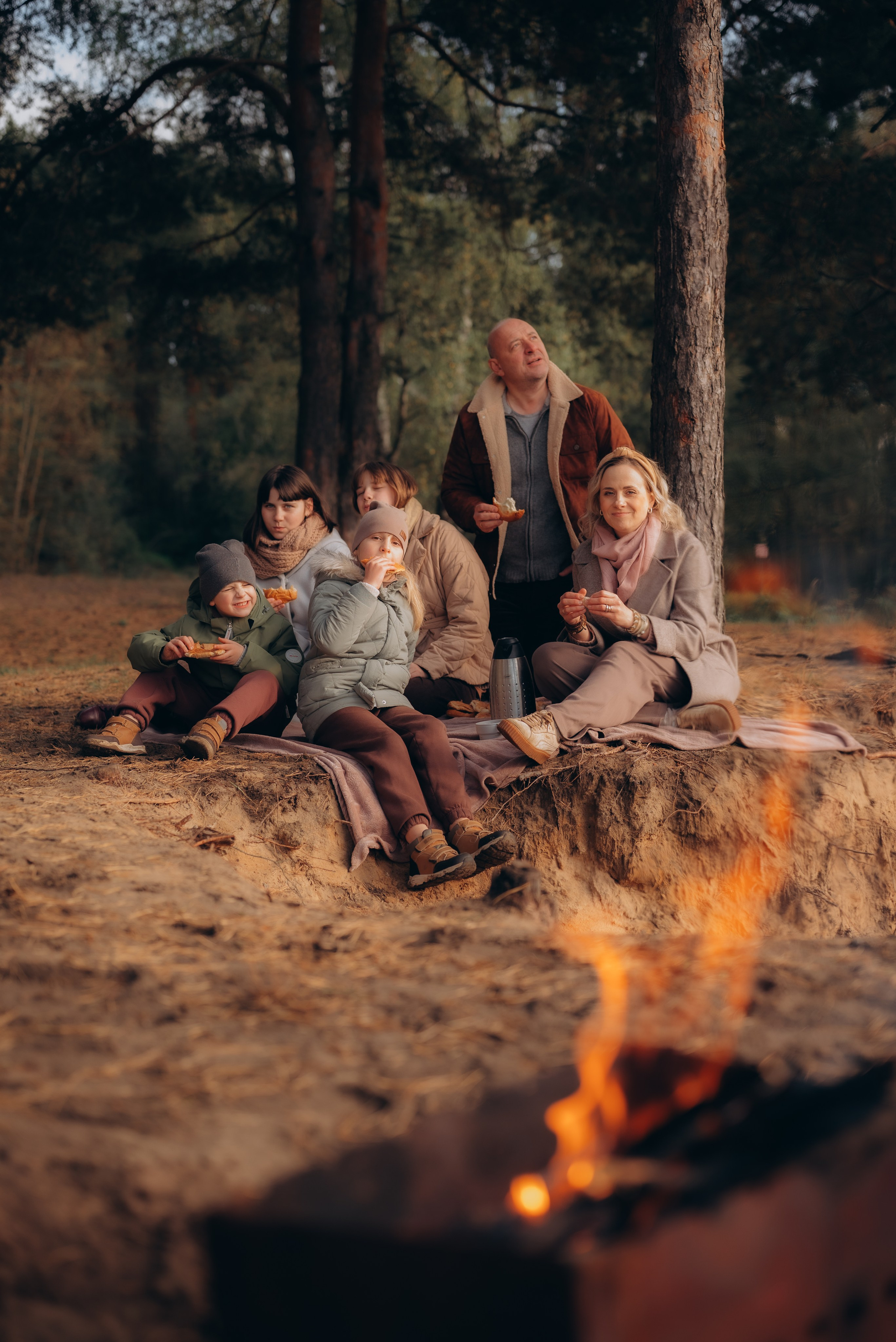 Катя, Максим, Олеся, Алёна, Ксюша и Серёжа. Семейный фотограф в Москве Дарья Пузикова