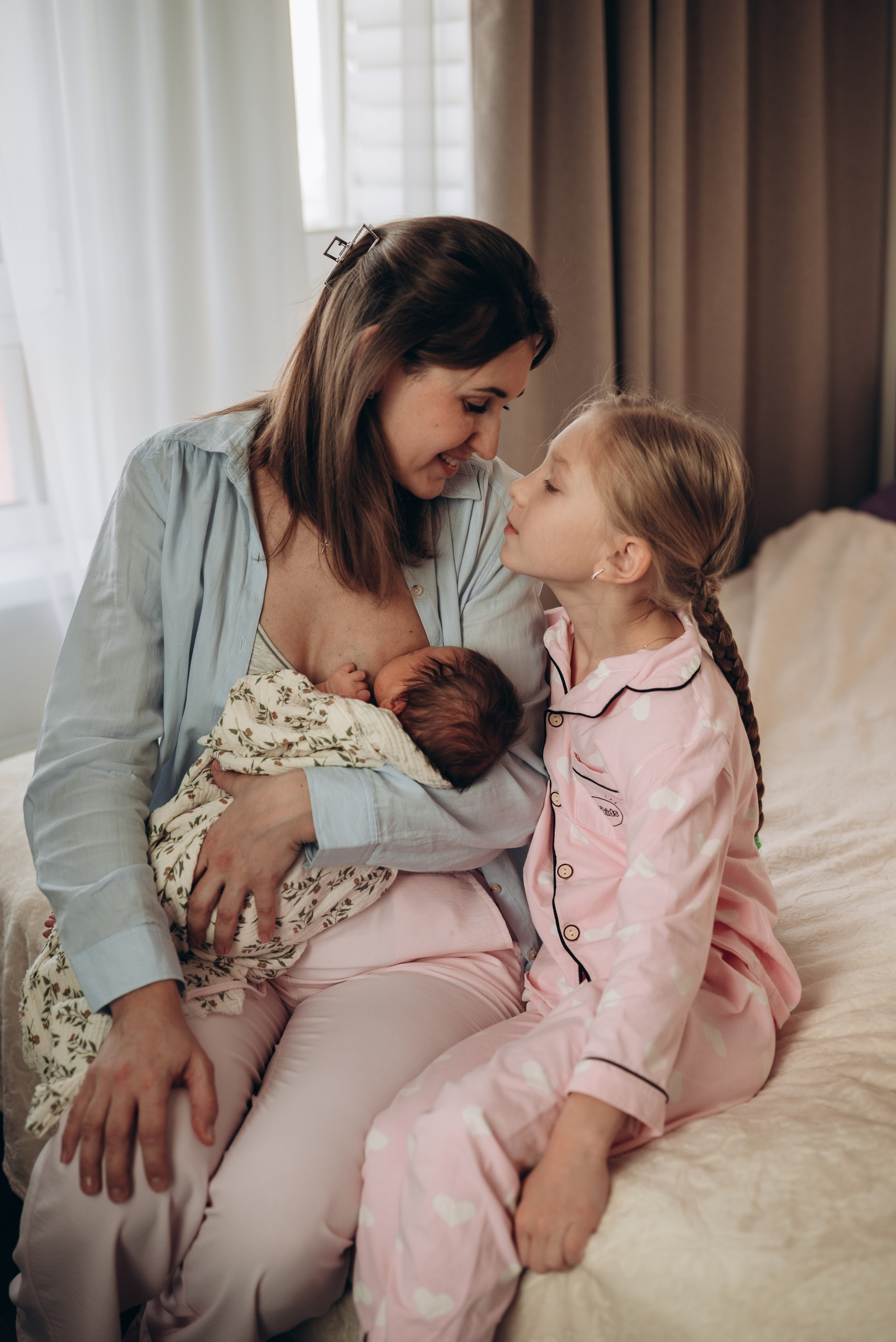 Ольга, Виктория и Вероника. Семейный фотограф в Москве Дарья Пузикова