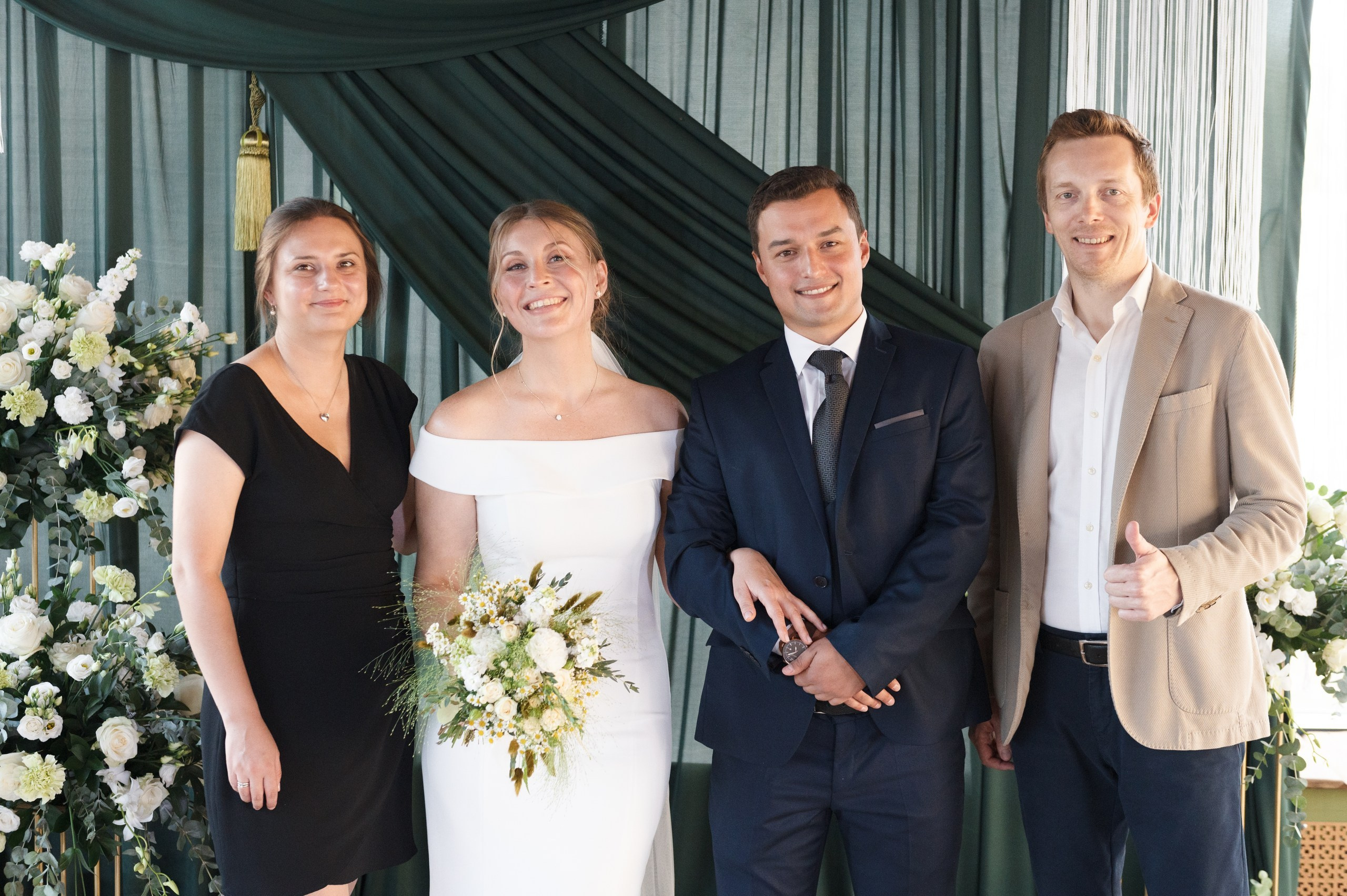 Свадьба в ресторане Берег в Москве. Праздничное агентство ПИОН