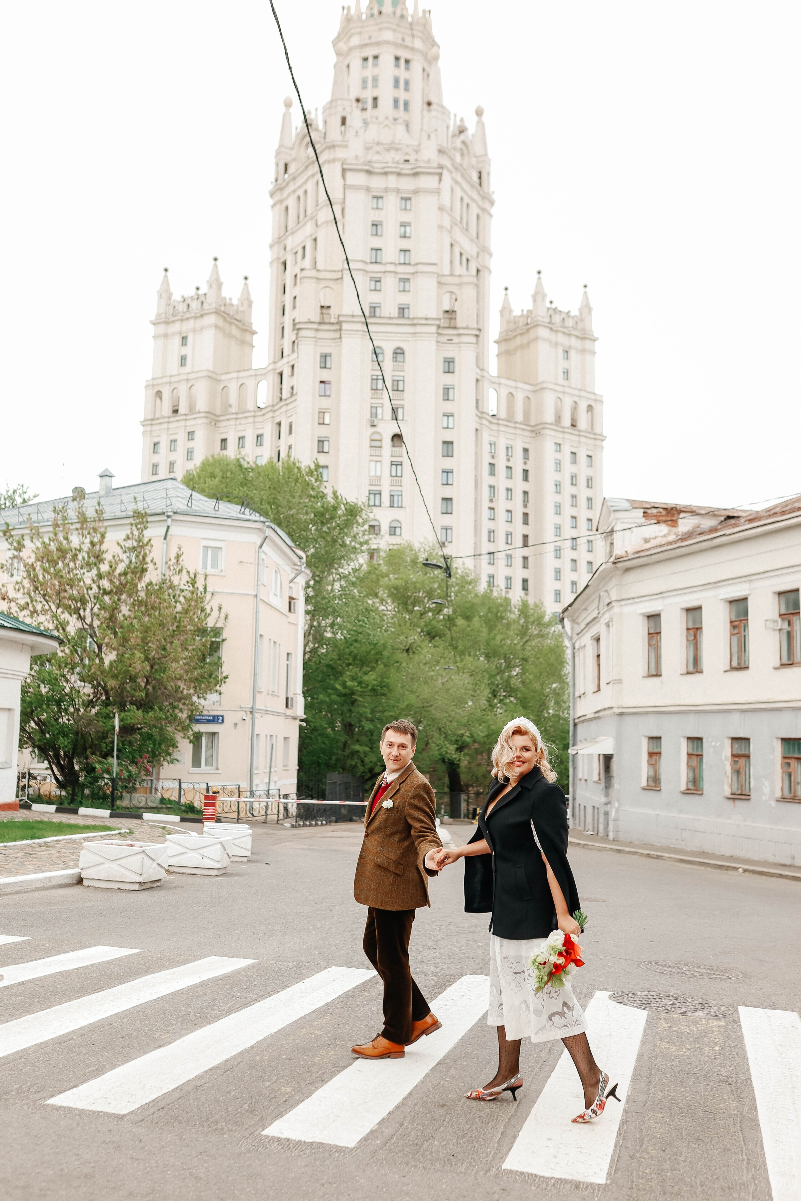 Свадебная фотосессия в стиле ретро. Свадебный и семейный фотограф в Москве